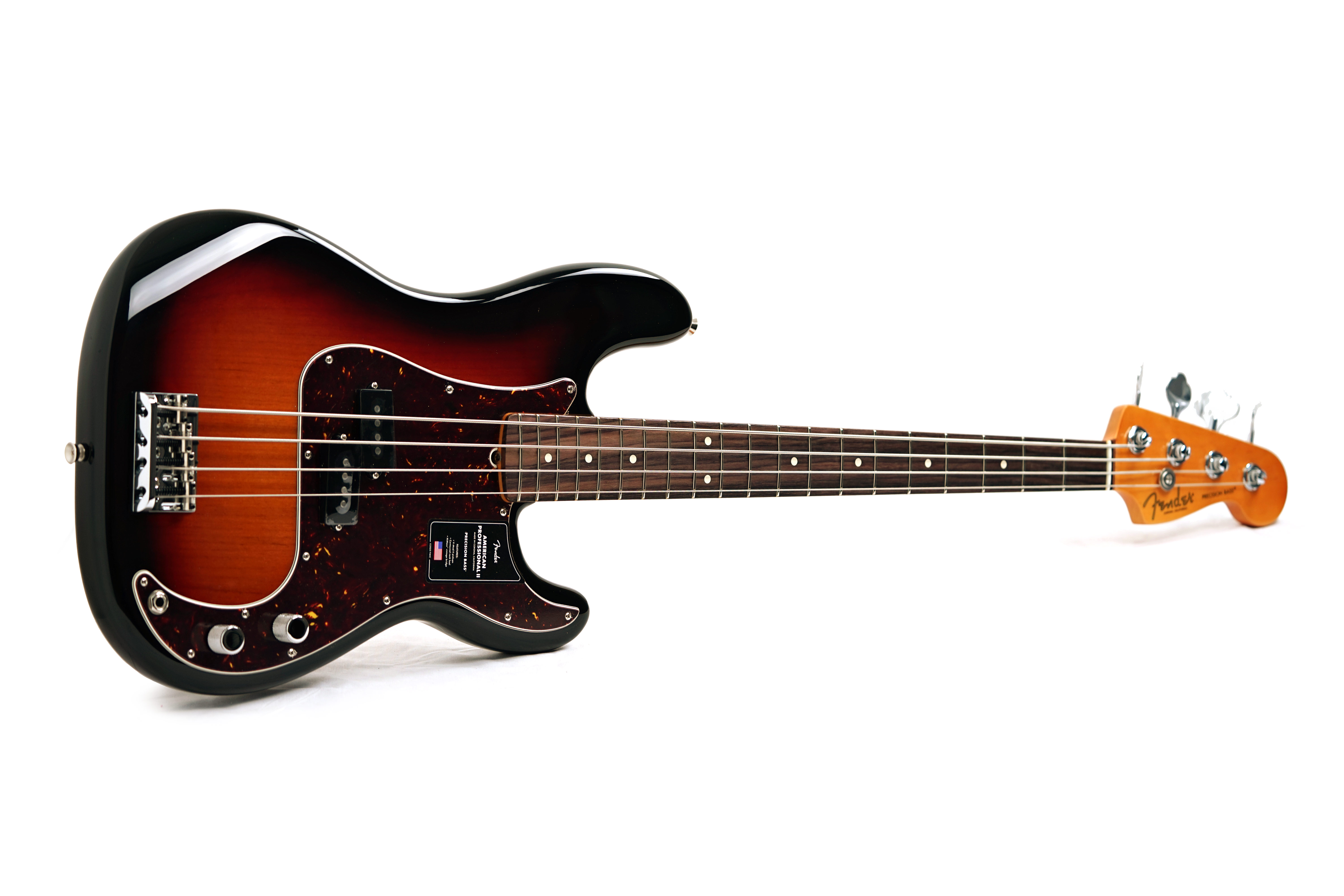 GUITARGUITAR Fender American Professional II Precision Bass 3 Tone Sunburst Rosewood Fingerboard #US25101312