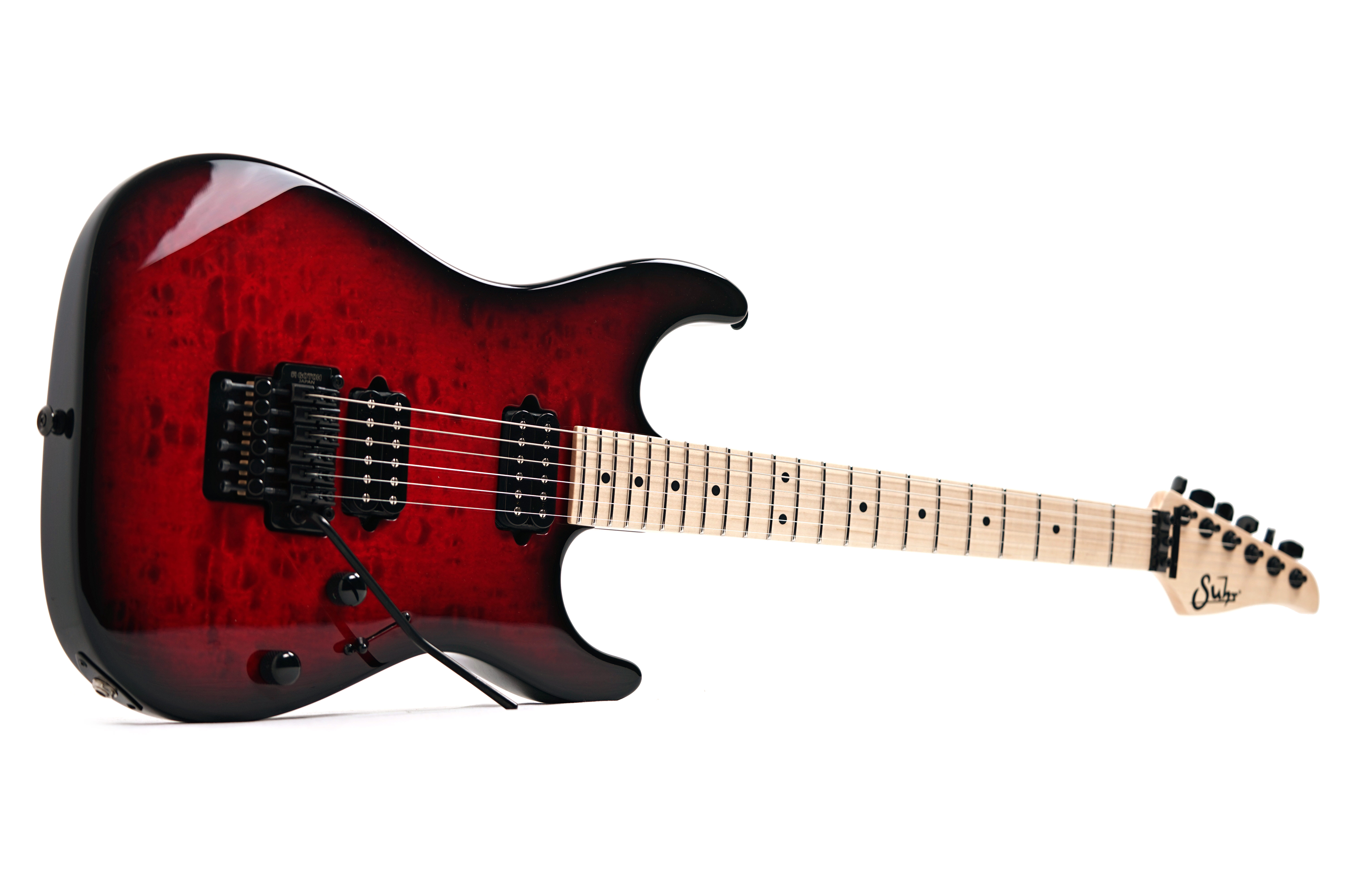 GUITARGUITAR Suhr Limited Edition Standard Thin Burst Quilt Trans Red #90132