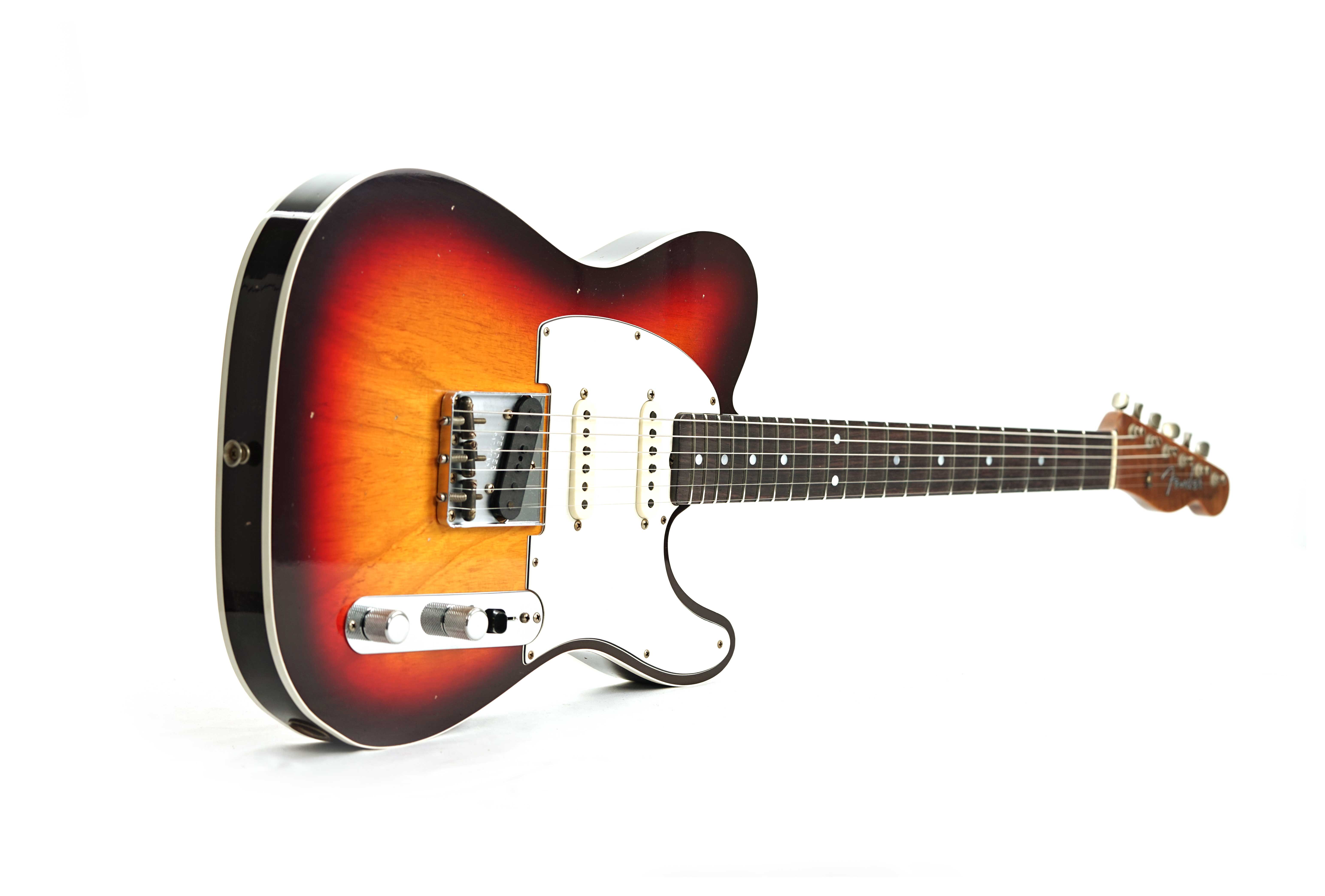 GUITARGUITAR Fender Custom Shop Limited Edition Hotshot Telecaster Journeyman Relic Chocolate 3 Tone Sunburst