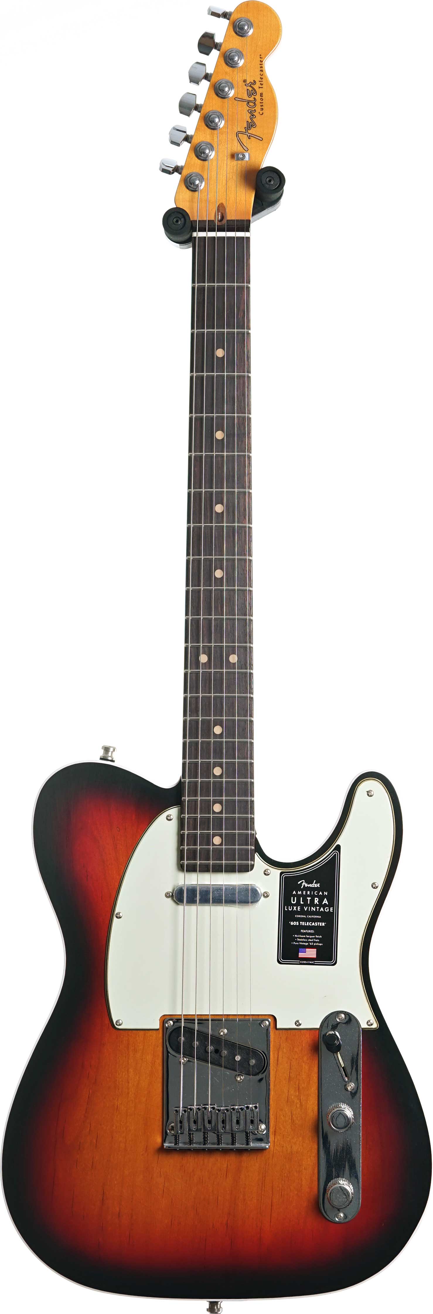 GUITARGUITAR Fender American Ultra Luxe Vintage 60s Custom Telecaster 3 Colour Sunburst #US25007519