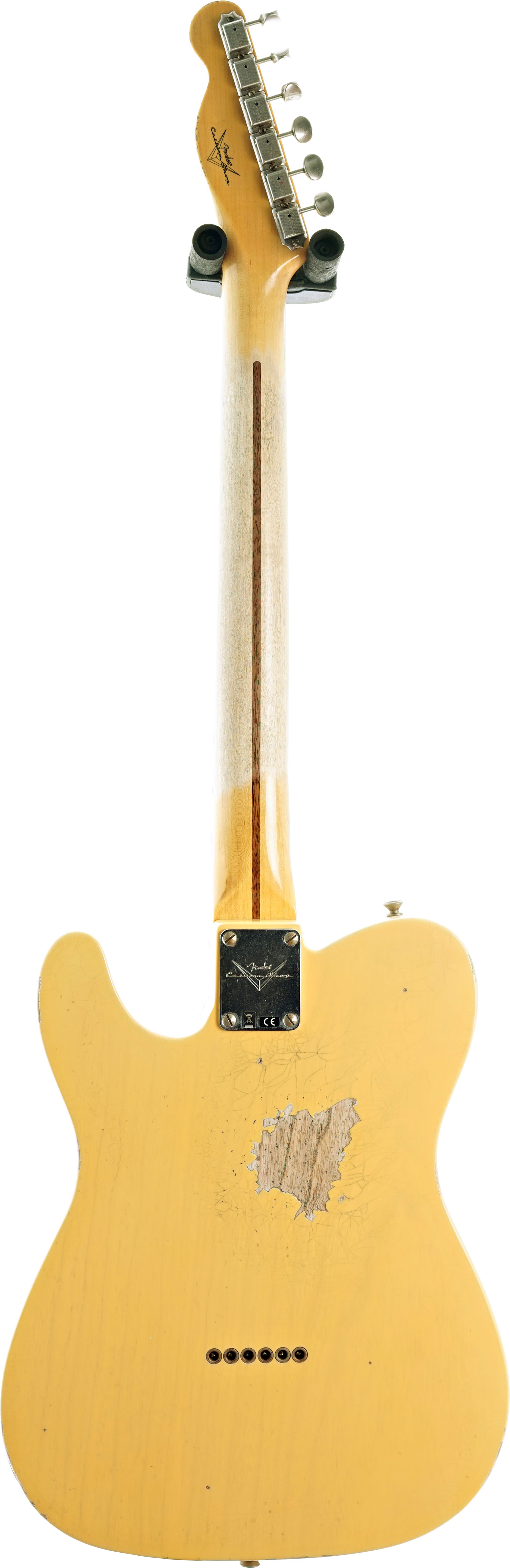 GUITARGUITAR Fender Custom Shop 1950 Double Esquire Relic Aged Nocaster Blonde #R126689