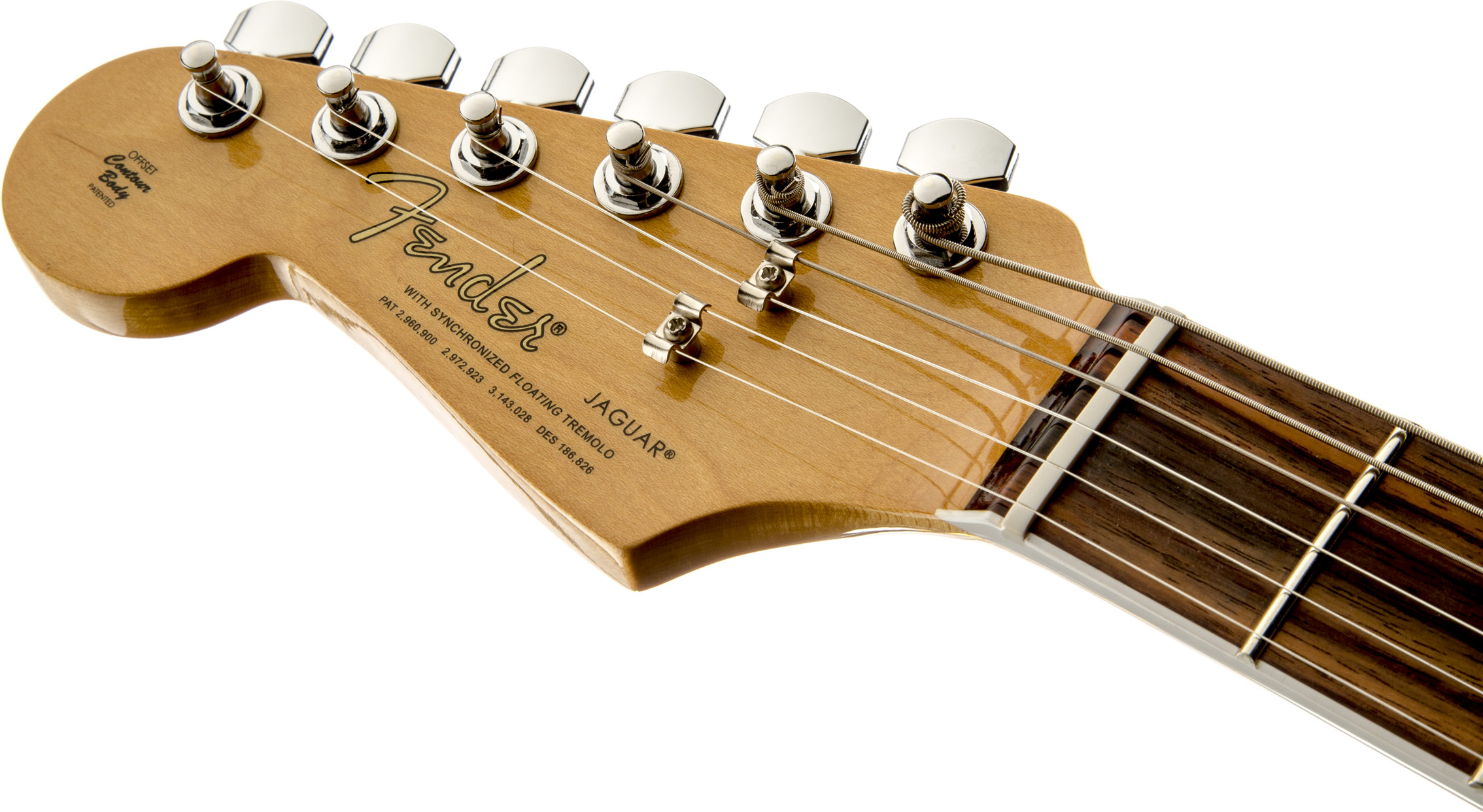 GUITARGUITAR Fender Kurt Cobain Jaguar 3 Colour Sunburst NOS Left Handed Rosewood Fingerboard