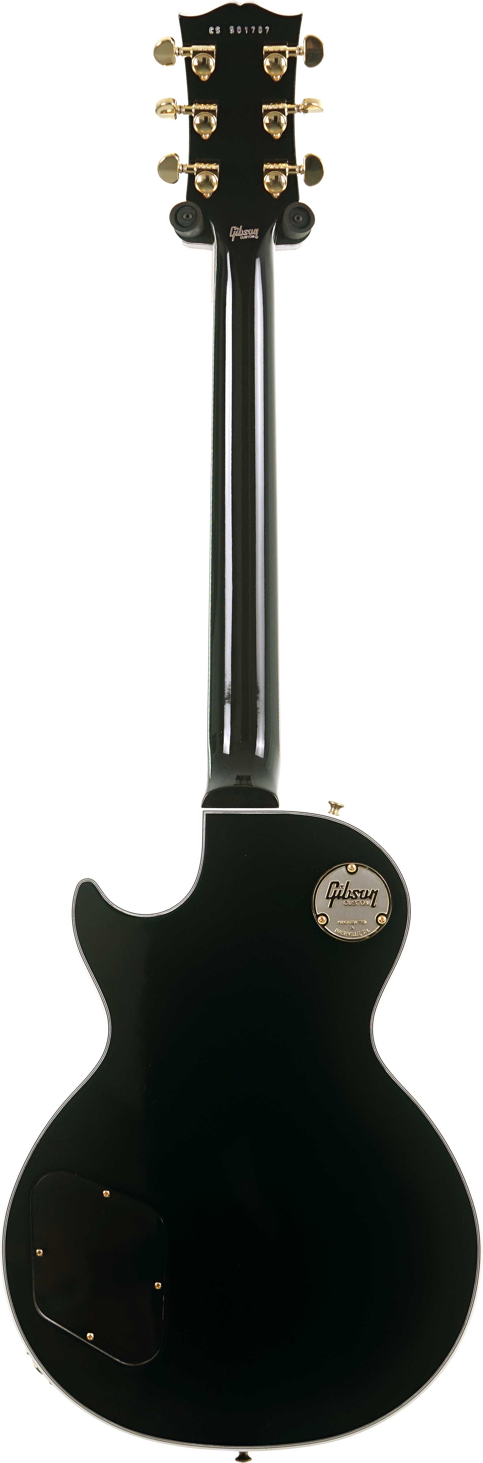 GUITARGUITAR Gibson Custom Shop Les Paul Custom Ebony Fingerboard Gloss #CS501707