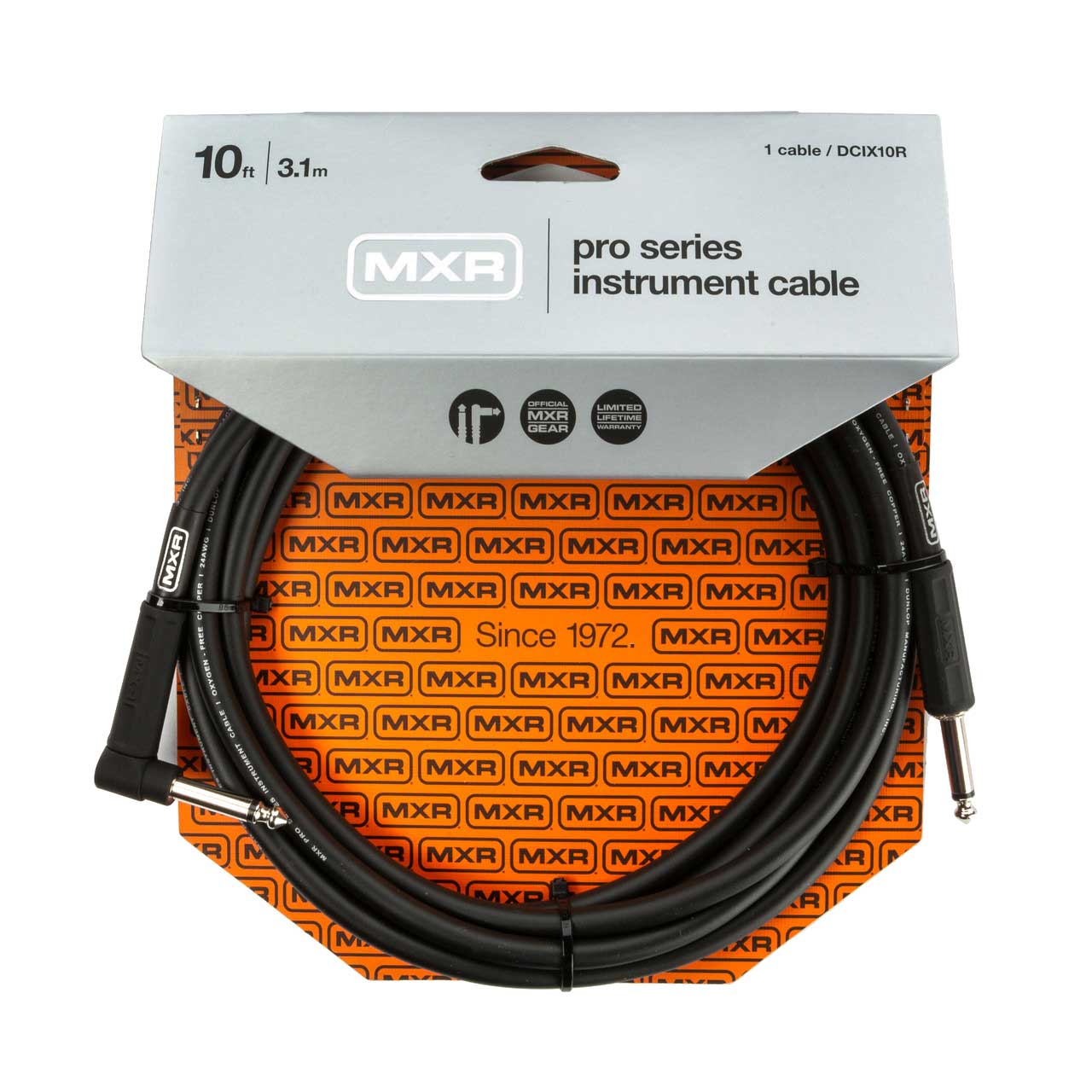 GUITARGUITAR MXR 10ft Standard Right Angle Pro Cable