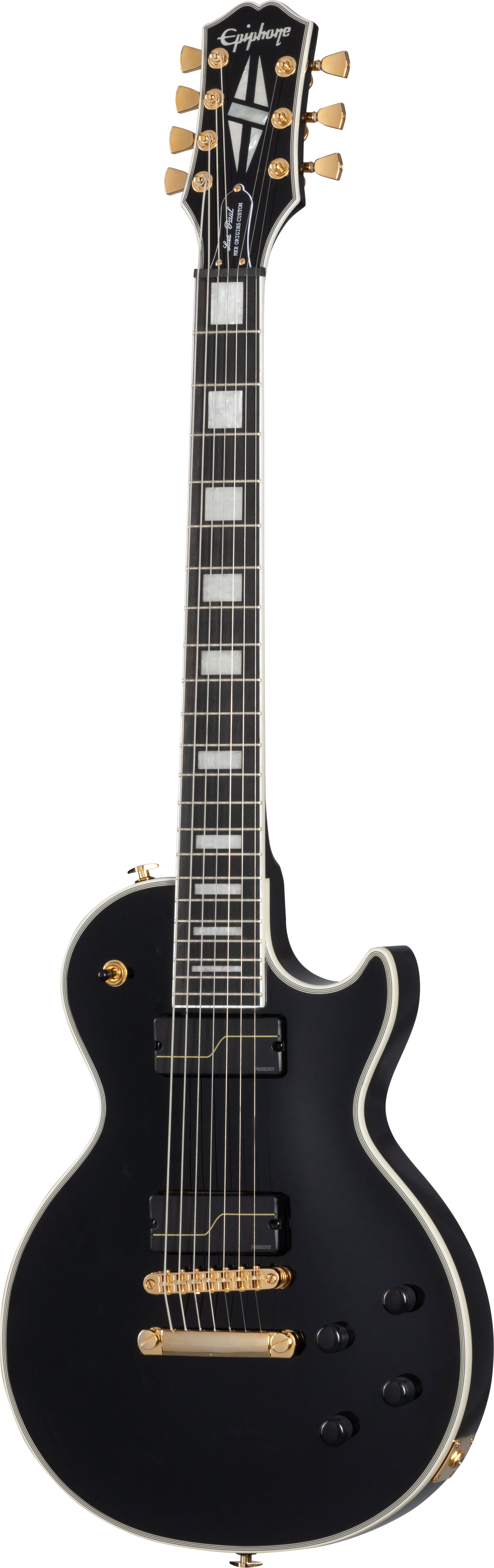 GUITARGUITAR Epiphone Matt Heafy Origins Les Paul Custom 7-String Ebony