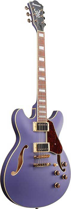 GUITARGUITAR Ibanez AS73G Metallic Purple Flat