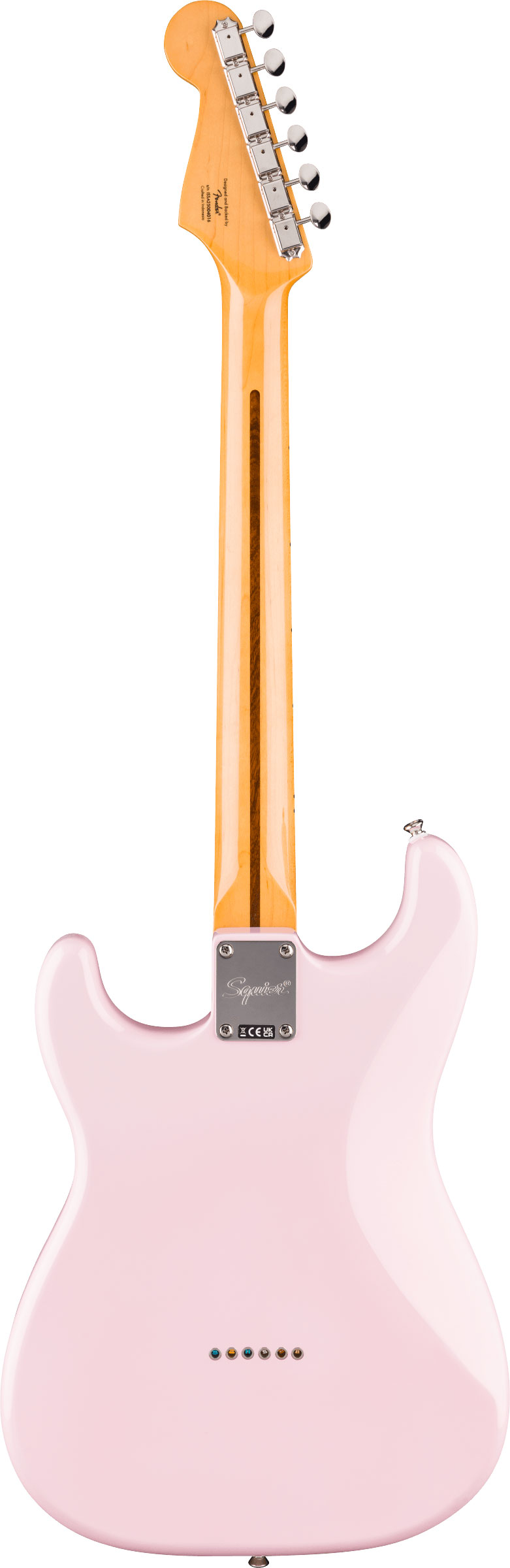 GUITARGUITAR Squier Classic Vibe 50s Stratocaster Hardtail Shell Pink Maple Fingerboard