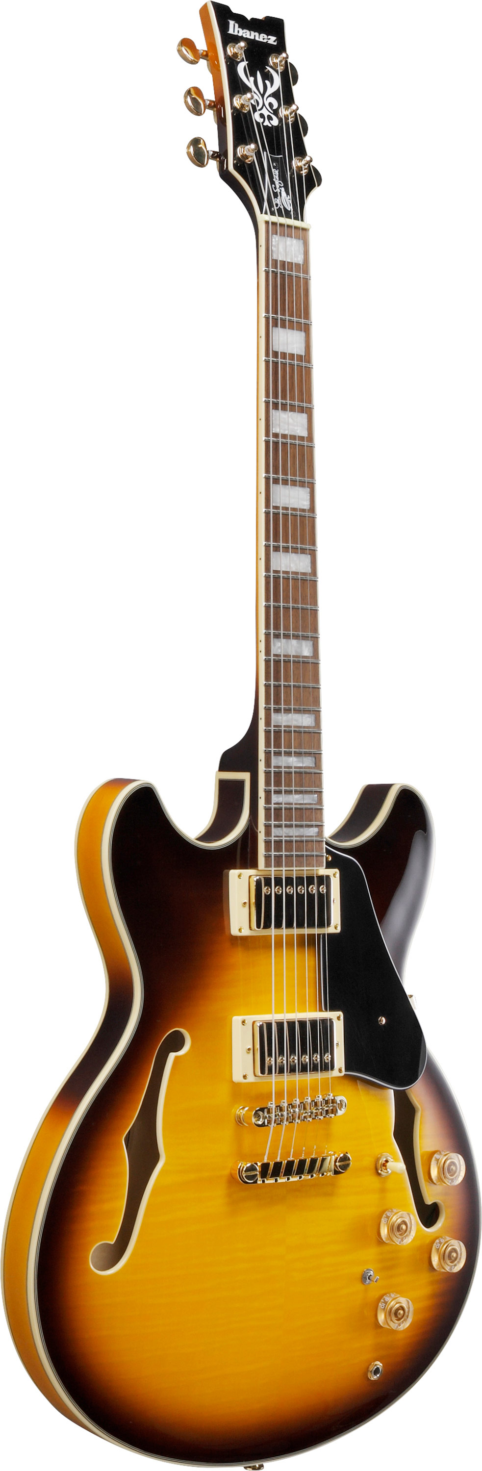 GUITARGUITAR Ibanez JSM10EM John Schofield Signature Two-Tone Burst