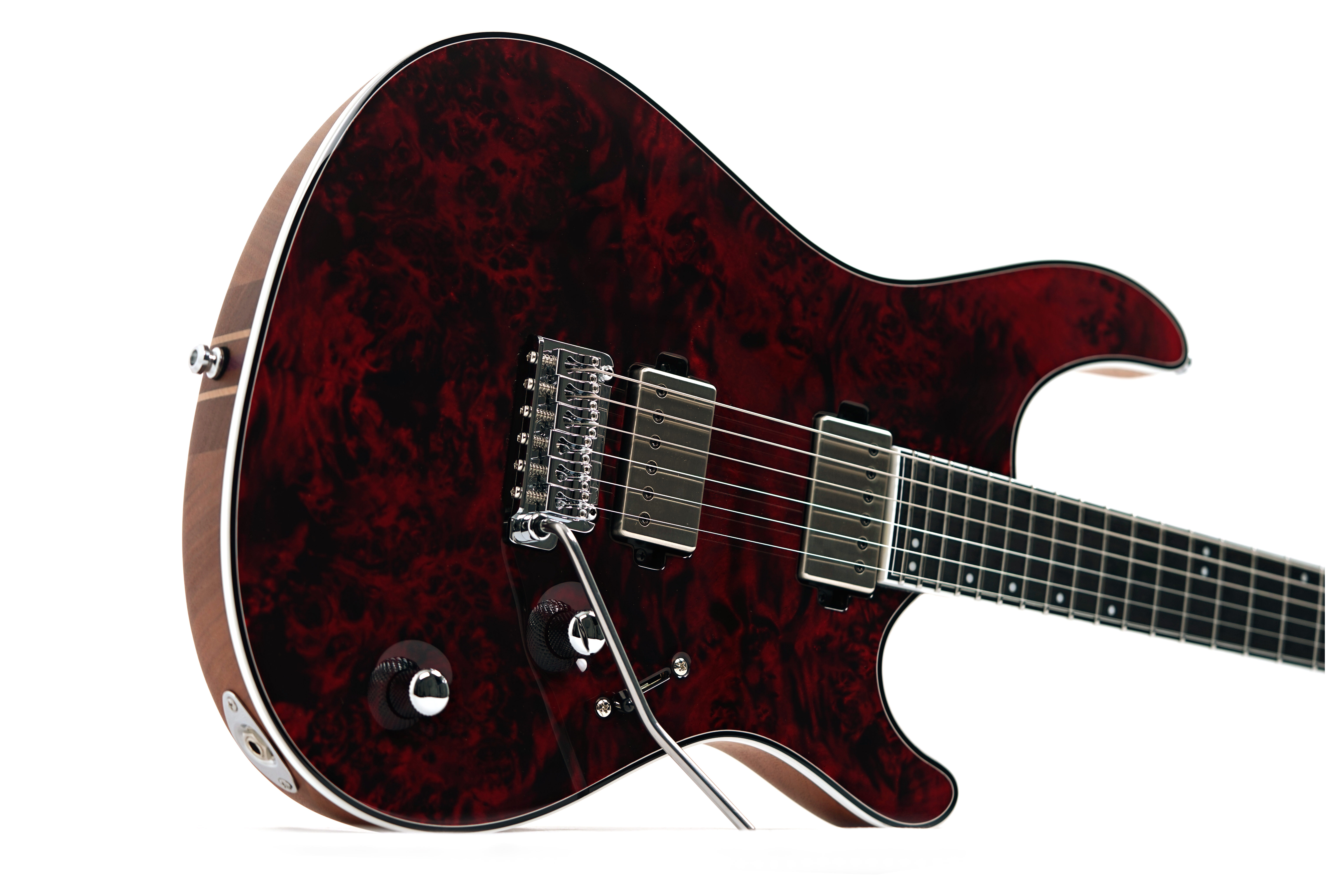 GUITARGUITAR Mayones Regius V24 6, Eye Poplar, Trans Dirty Red Gloss #RP2510410