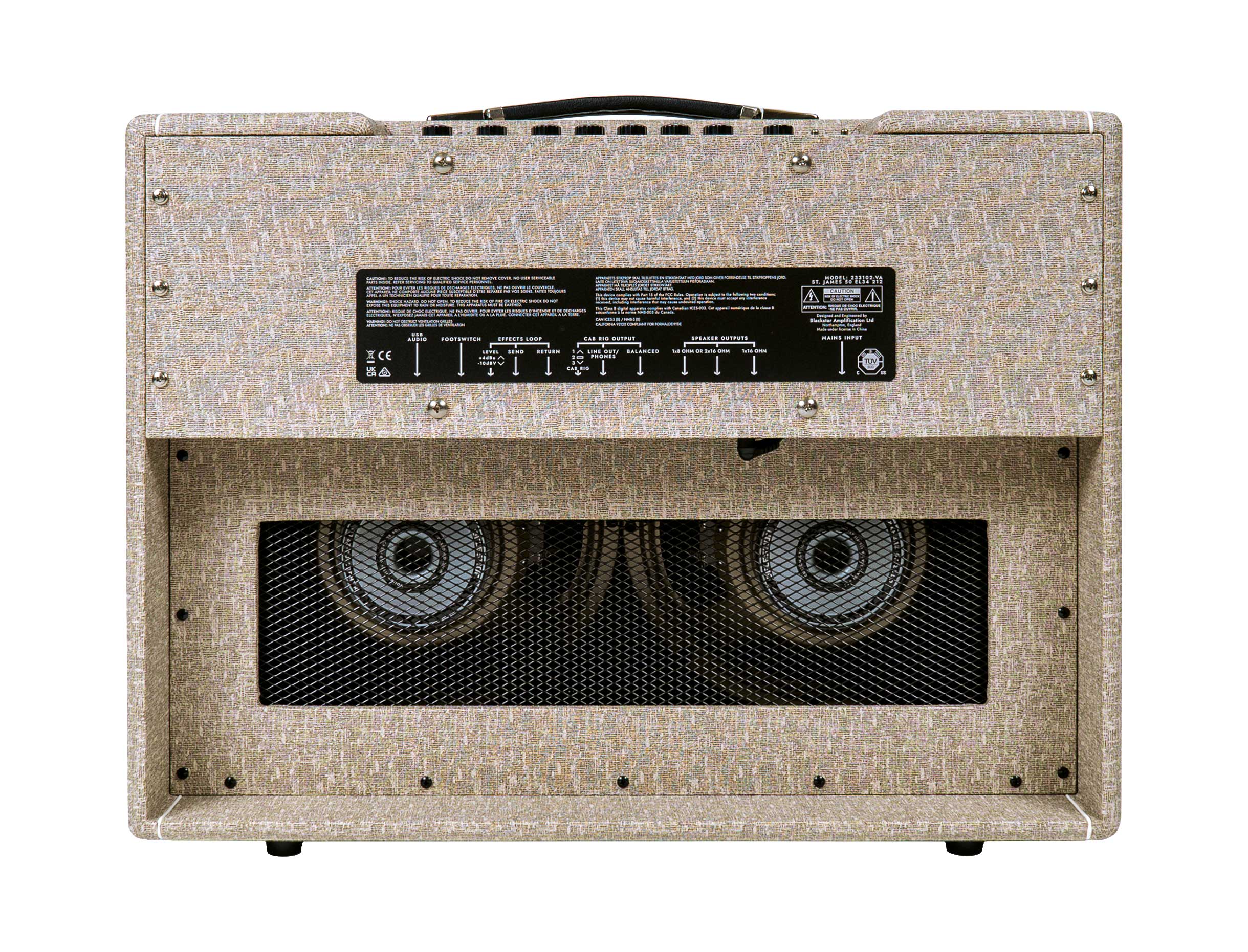 GUITARGUITAR Blackstar St James 50 EL34 212 Combo Valve Amp