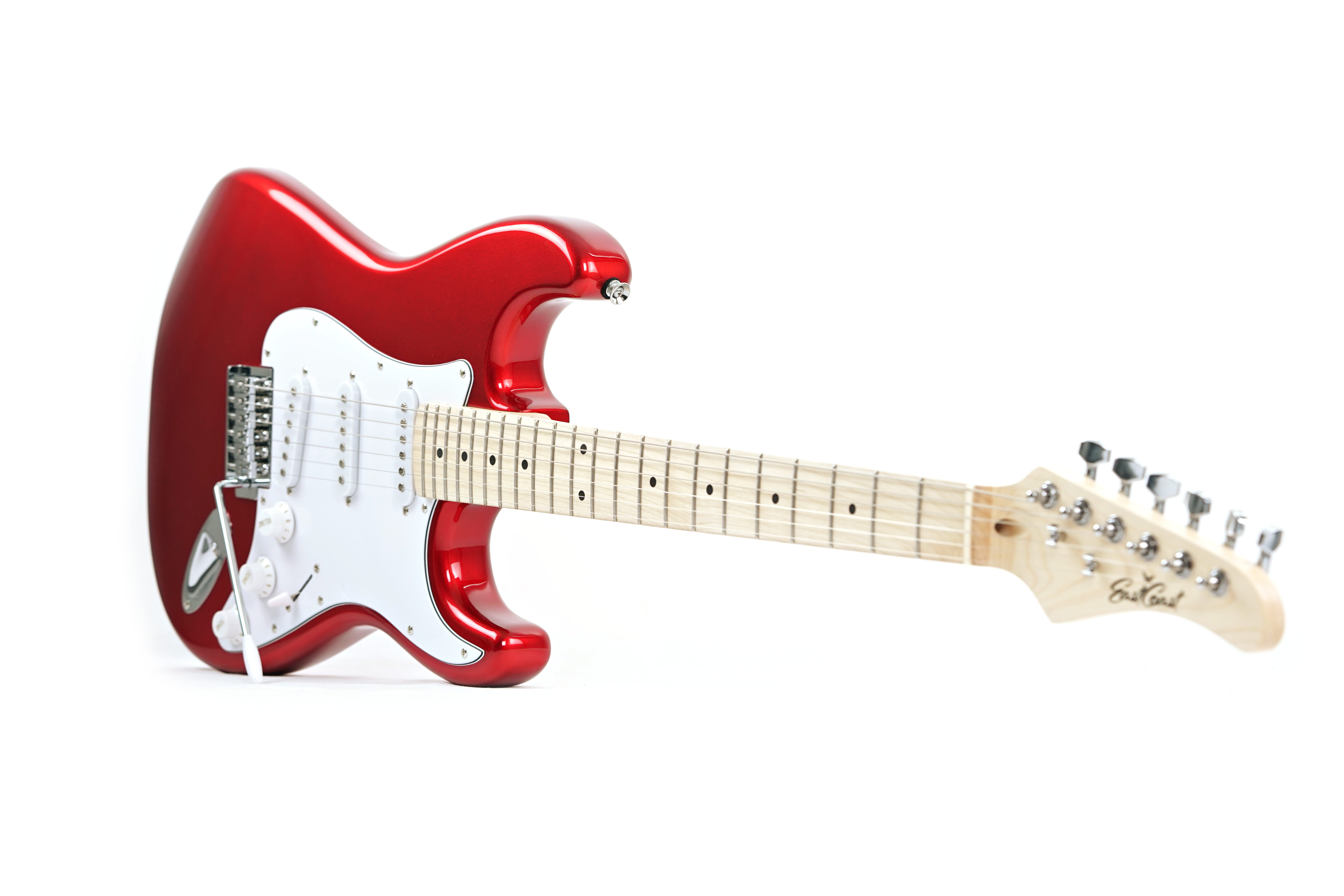 GUITARGUITAR EastCoast ST1 Candy Red Maple Fingerboard