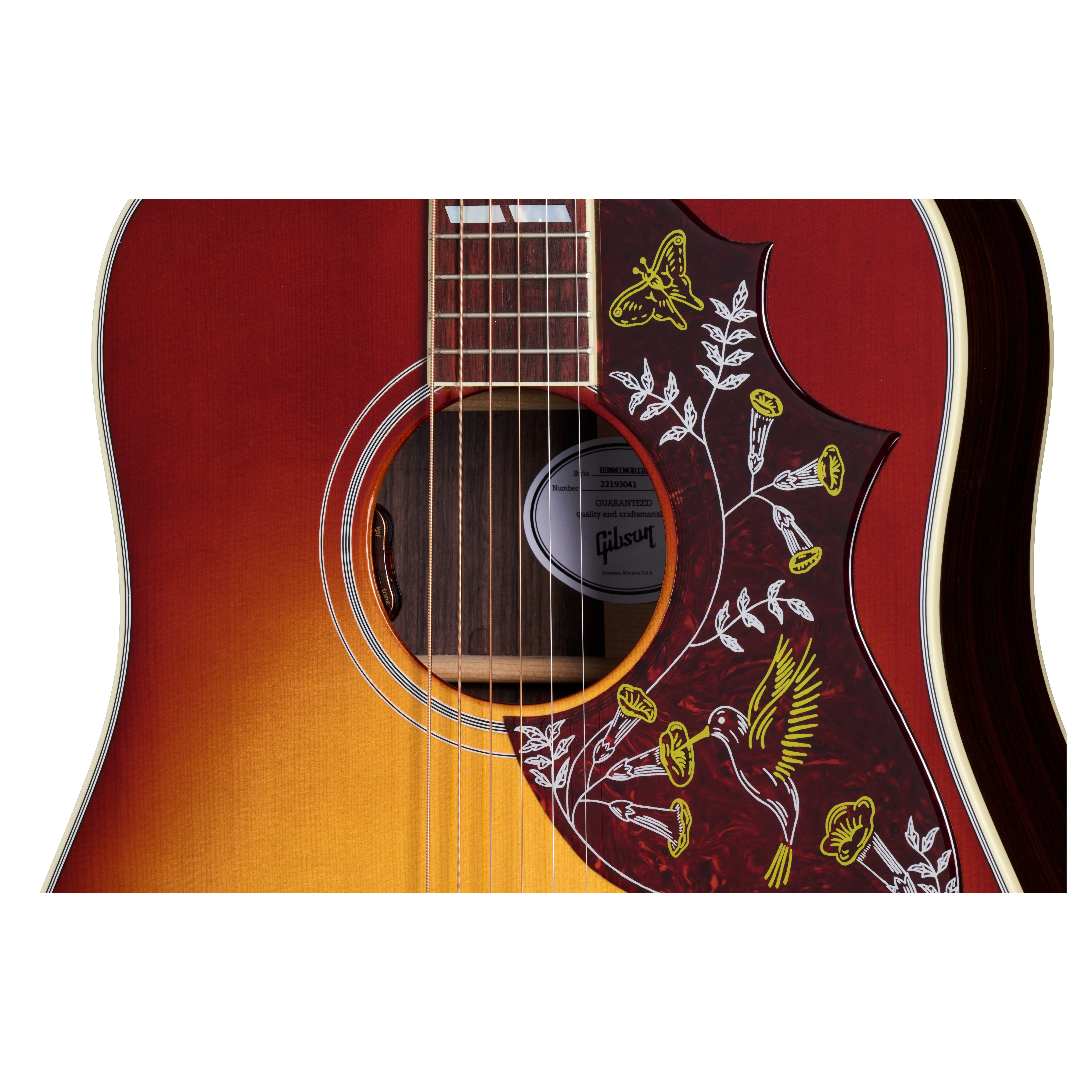 GUITARGUITAR Gibson Hummingbird Standard Rosewood Burst