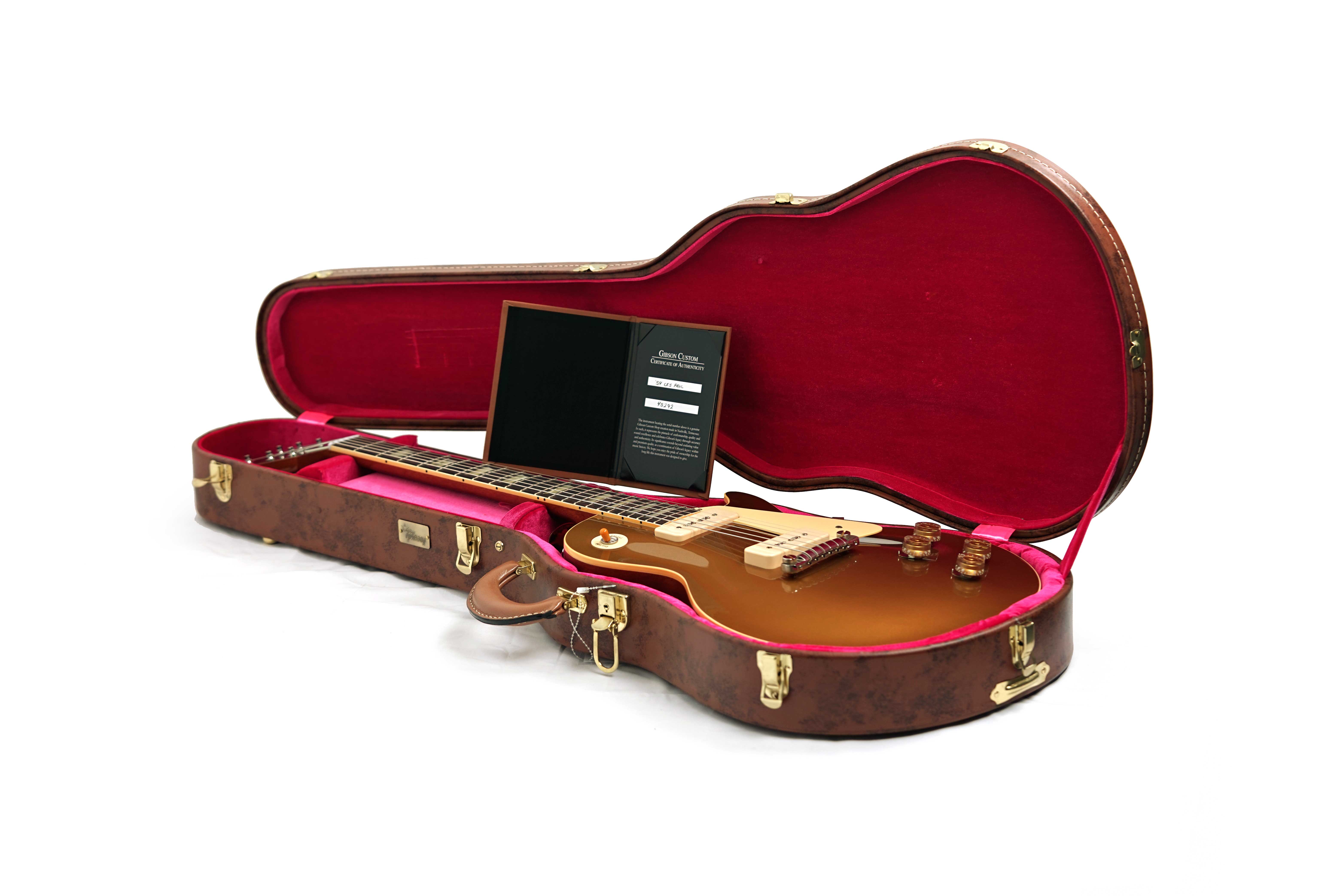 GUITARGUITAR Gibson Custom Shop 1954 Les Paul Goldtop Reissue VOS #45292