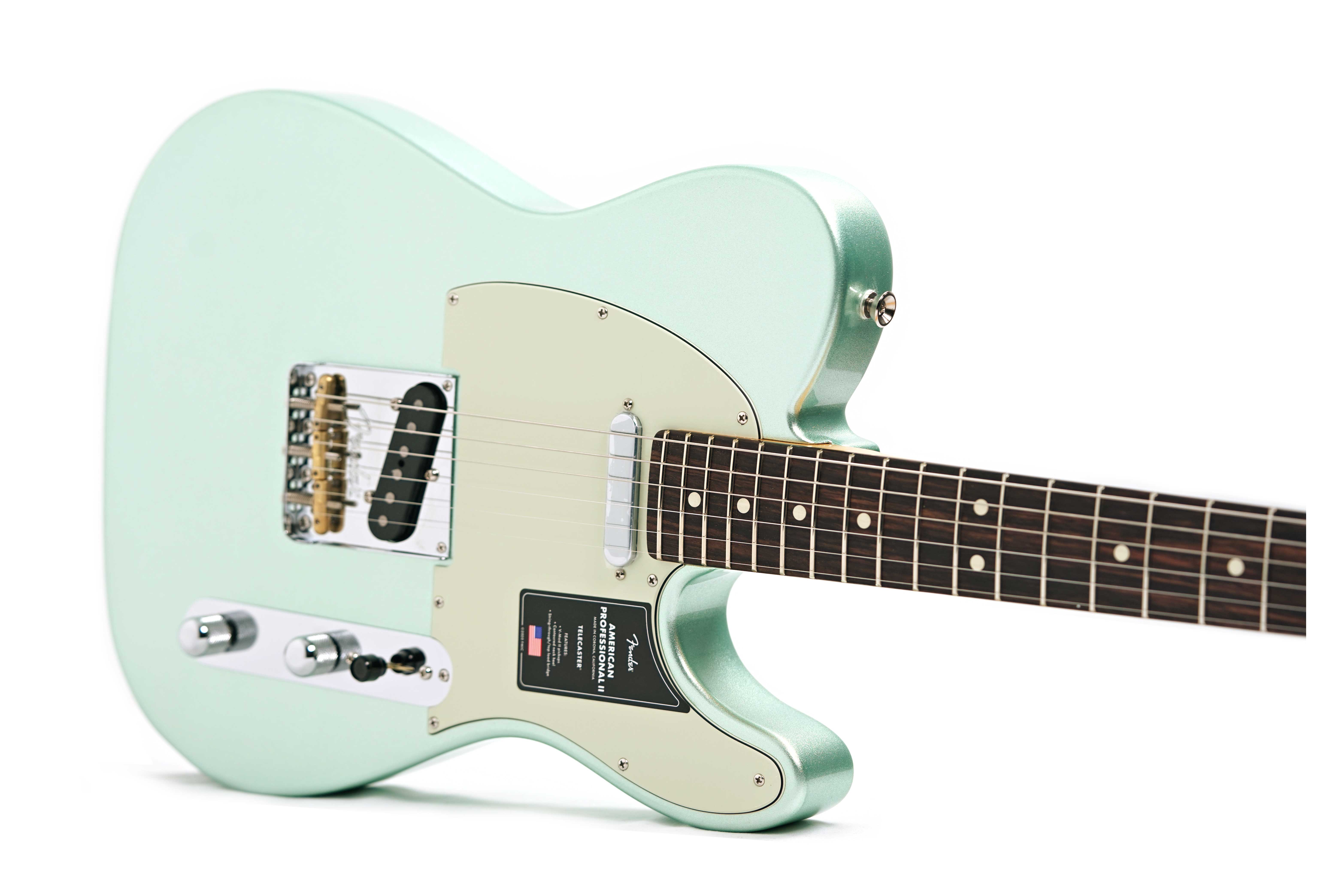 GUITARGUITAR Fender American Professional II Telecaster Mystic Surf Green Rosewood Fingerboard #US25045565