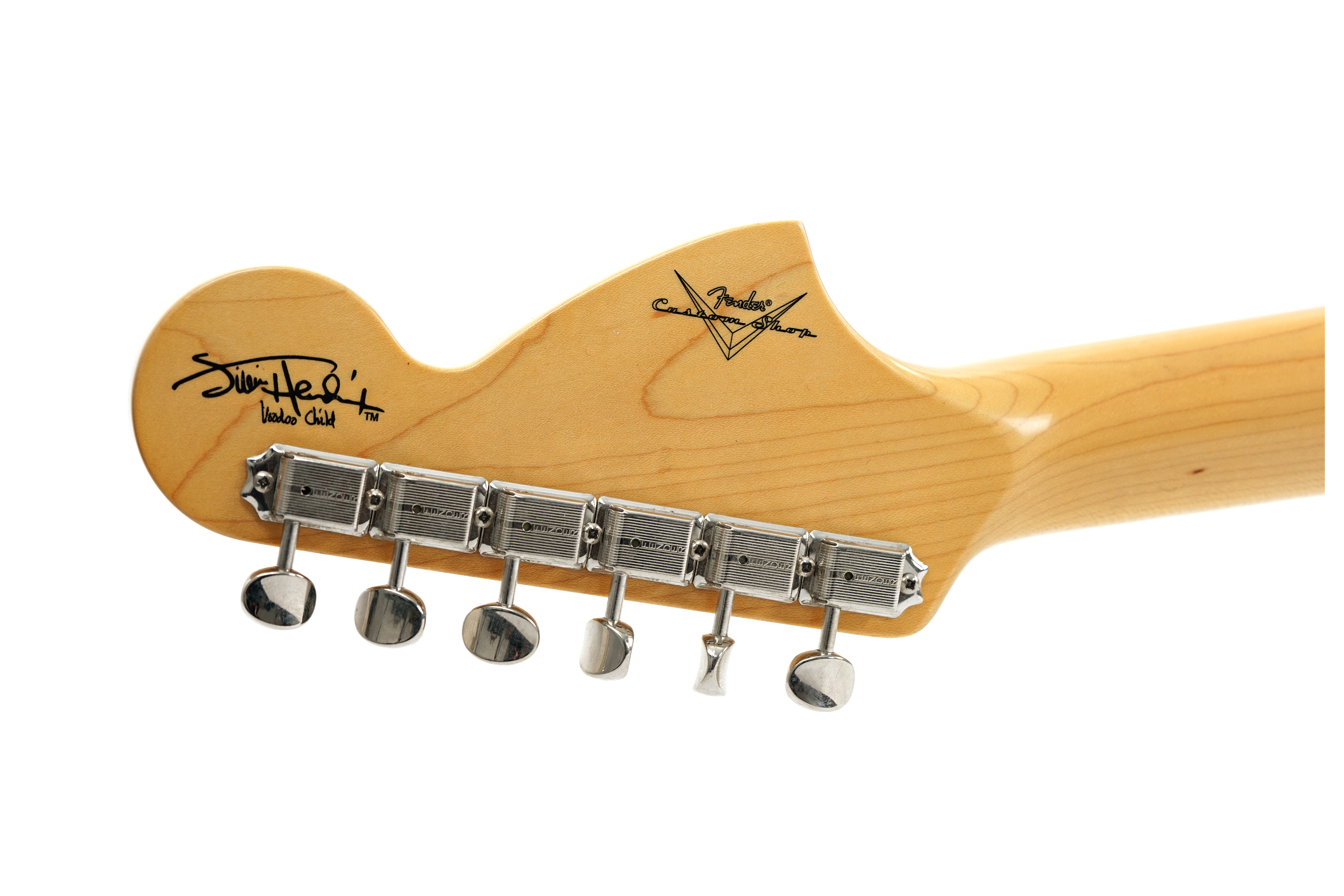 GUITARGUITAR Fender Custom Shop Jimi Hendrix Voodoo Child Strat Journeyman Relic Black #VC0698