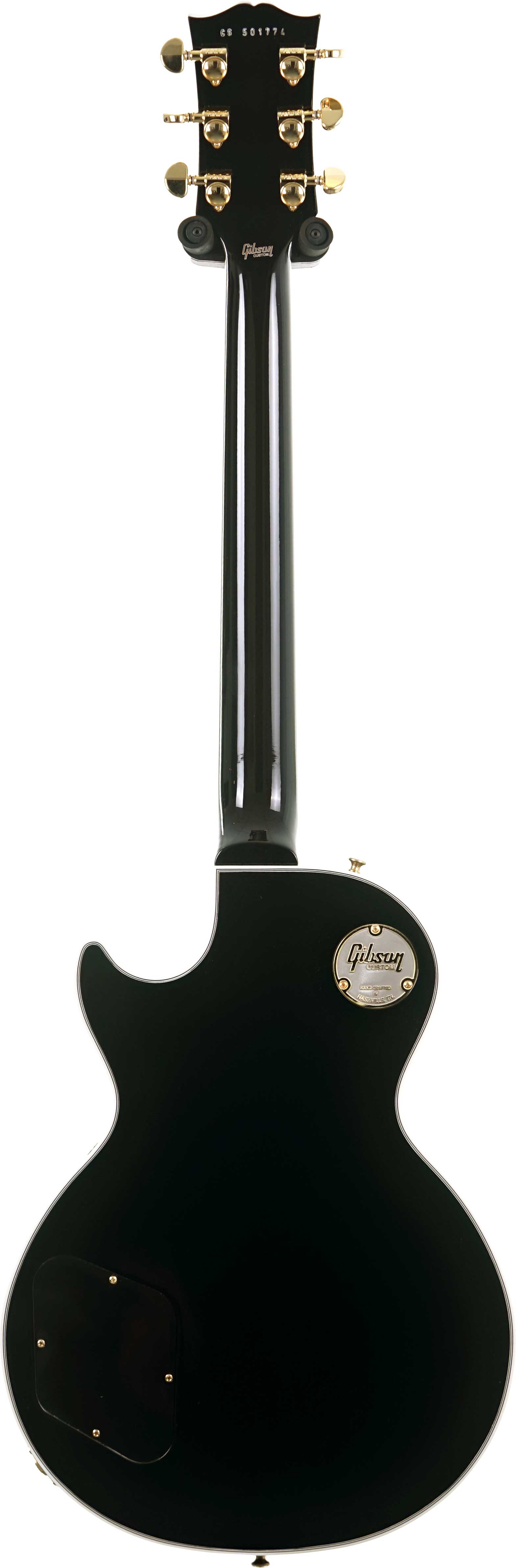 GUITARGUITAR Gibson Custom Shop Les Paul Custom Ebony Fingerboard Gloss #CS501774