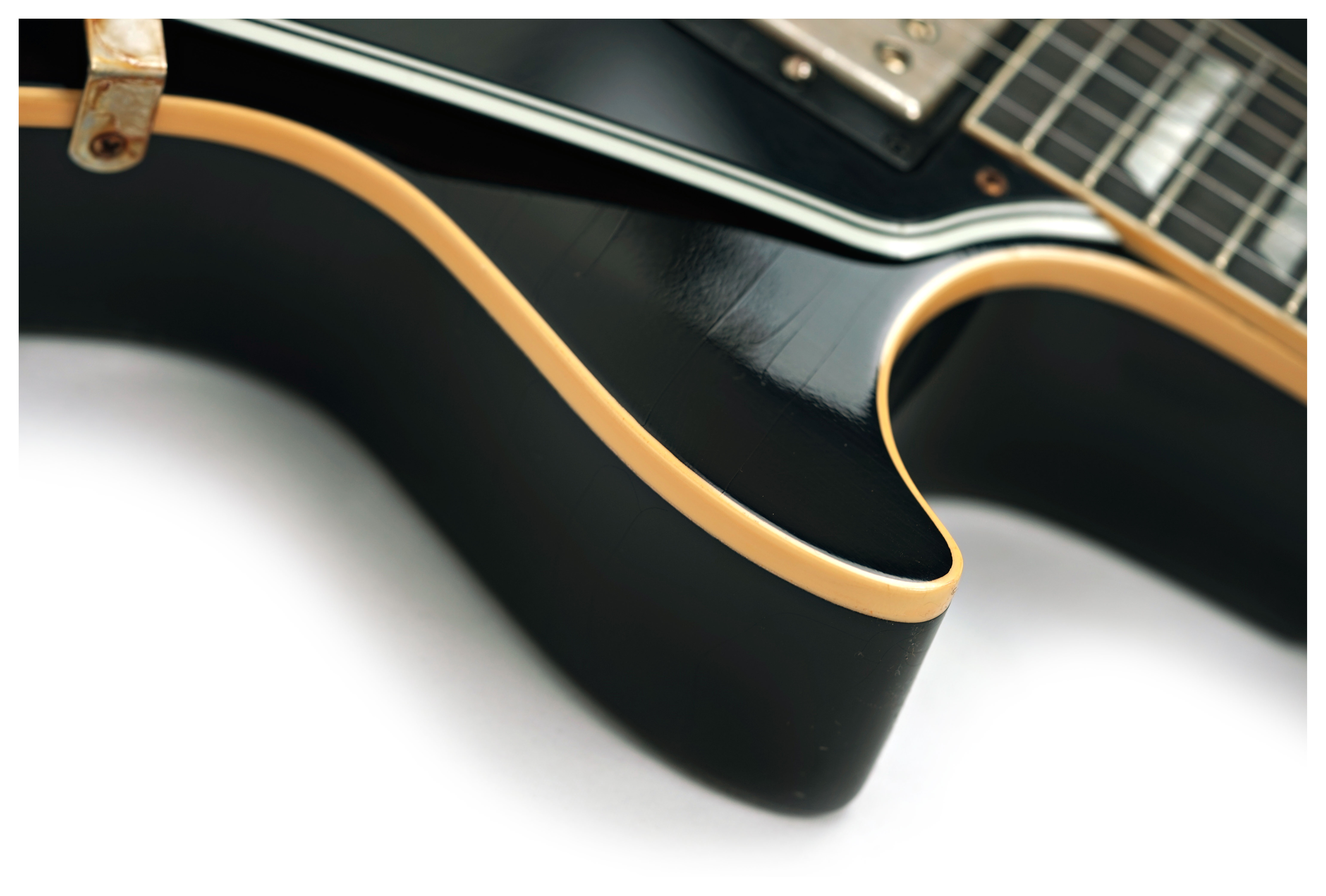GUITARGUITAR Gibson Custom Shop Dealer Select 1957 Les Paul Standard Ebony Murphy Lab Ultra Light Aged #751318