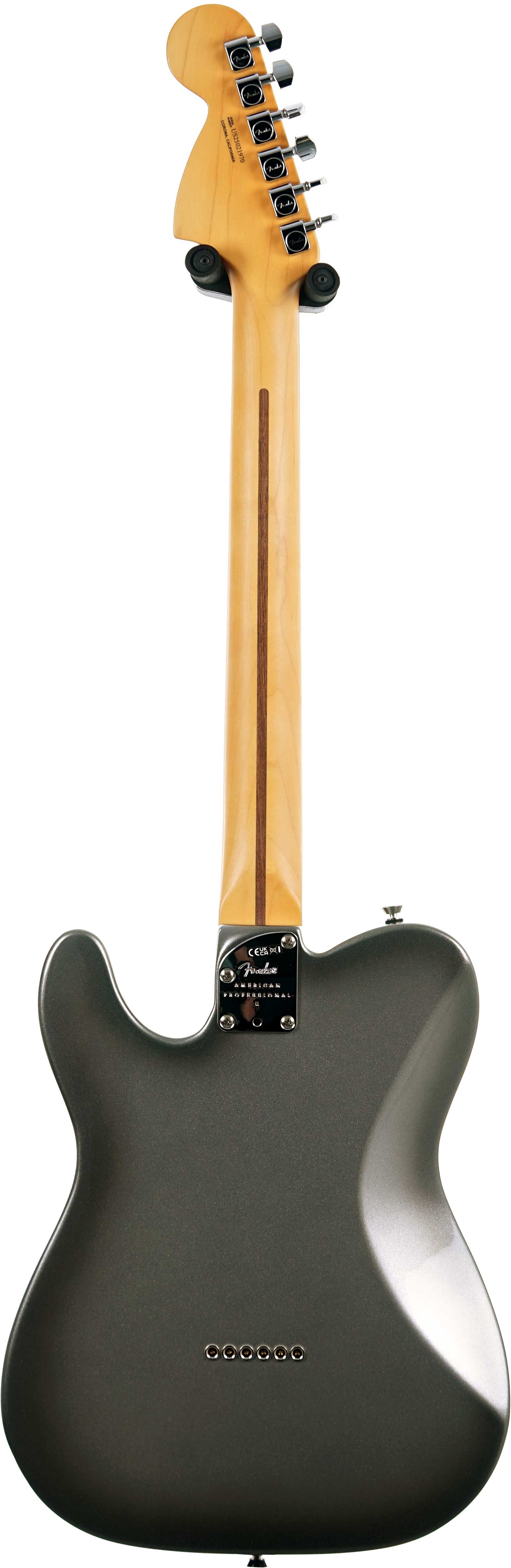 GUITARGUITAR Fender American Professional II Telecaster Deluxe Mercury Rosewood Fingerboard #US25021970