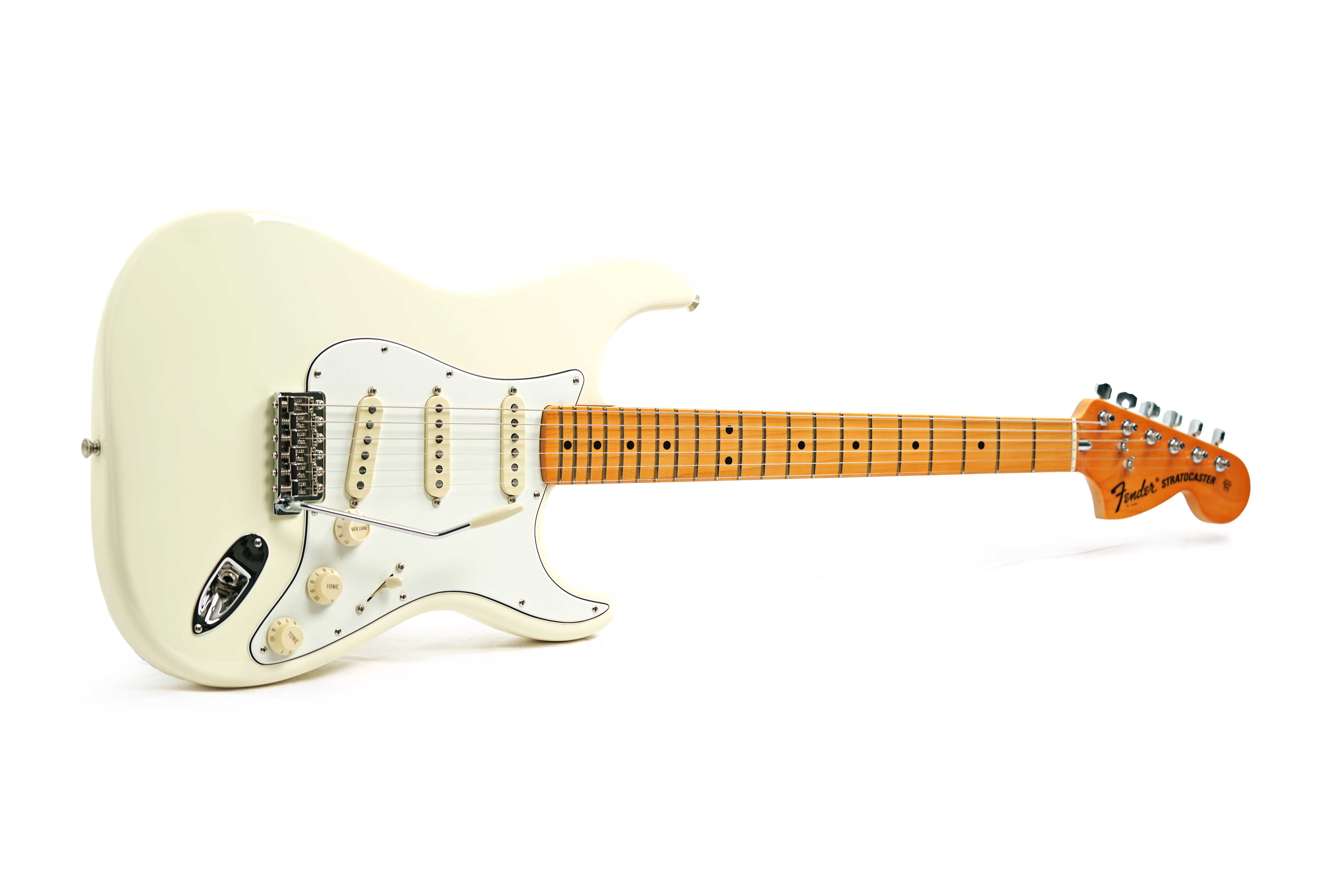 GUITARGUITAR Fender guitarguitar Exclusive American Vintage II 73 Stratocaster Maple Fingerboard Olympic White #V16568