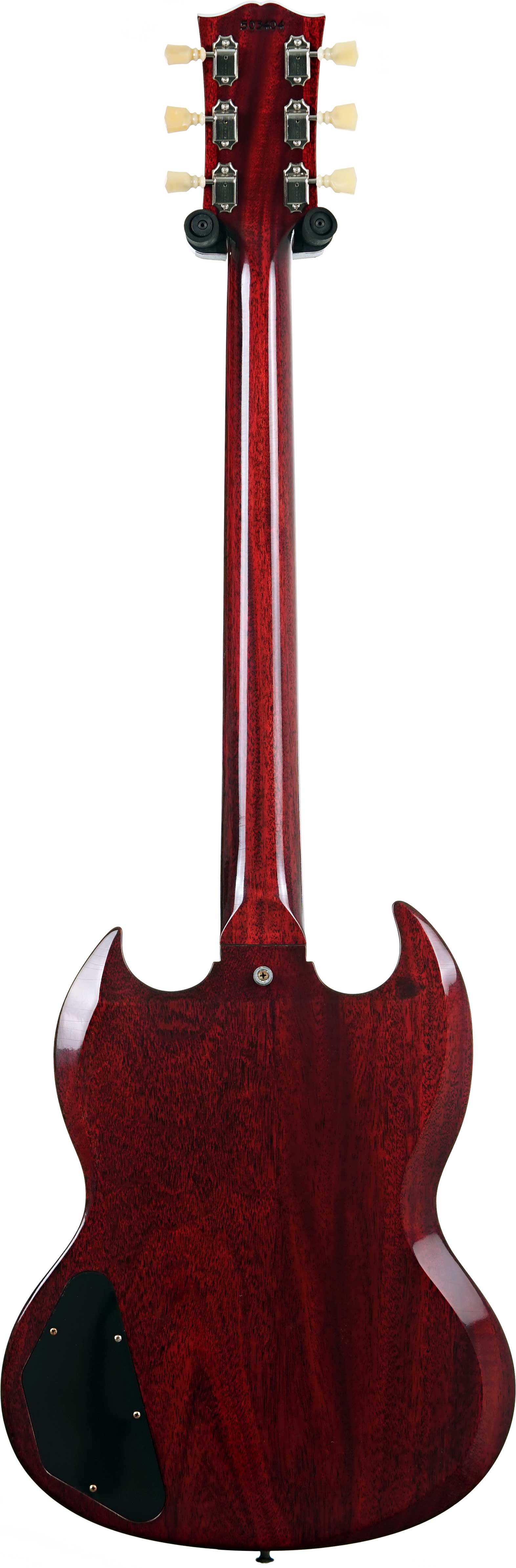 GUITARGUITAR Gibson Custom Shop Murphy Lab 1964 SG Standard Reissue With Maestro Ultra Light Aged Cherry Red #503404