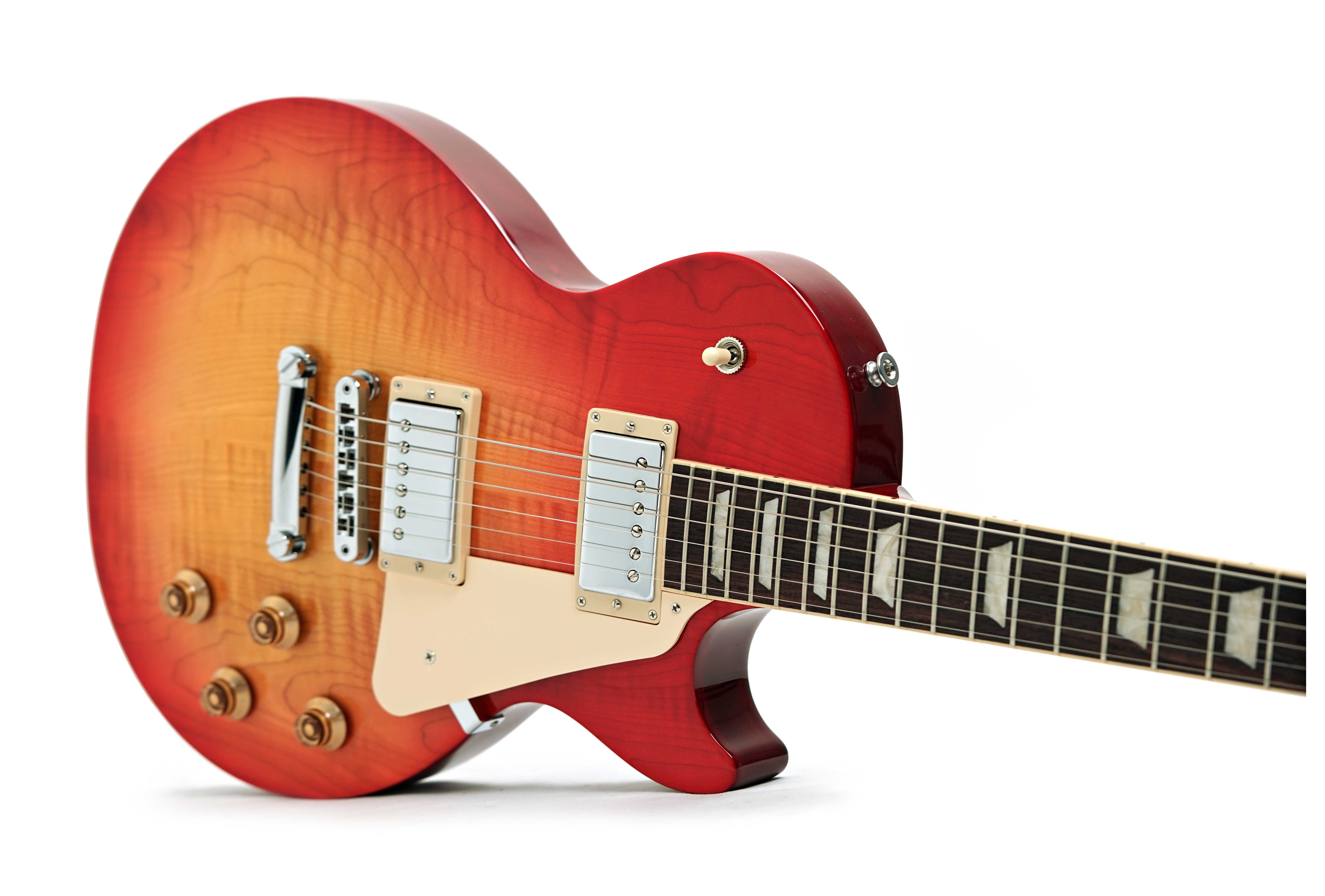 GUITARGUITAR Gibson Les Paul Studio Figured Washed Cherry Sunburst #204950119