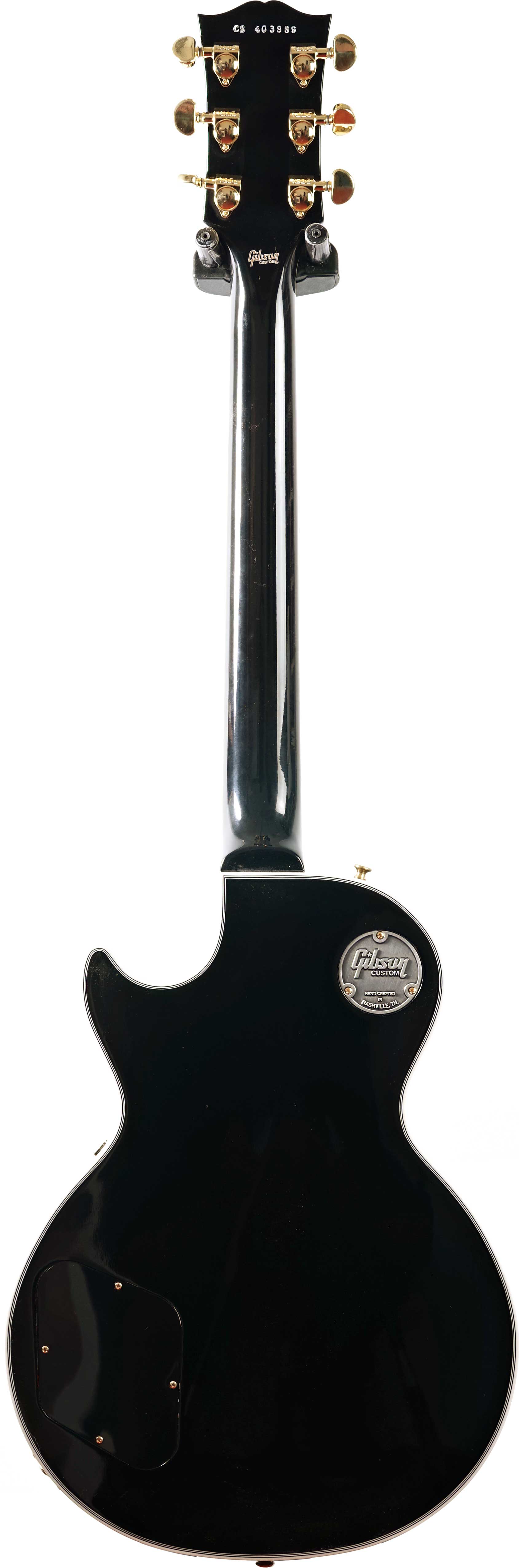 GUITARGUITAR Gibson Custom Shop Les Paul Custom Ebony Fingerboard Gloss #CS403889