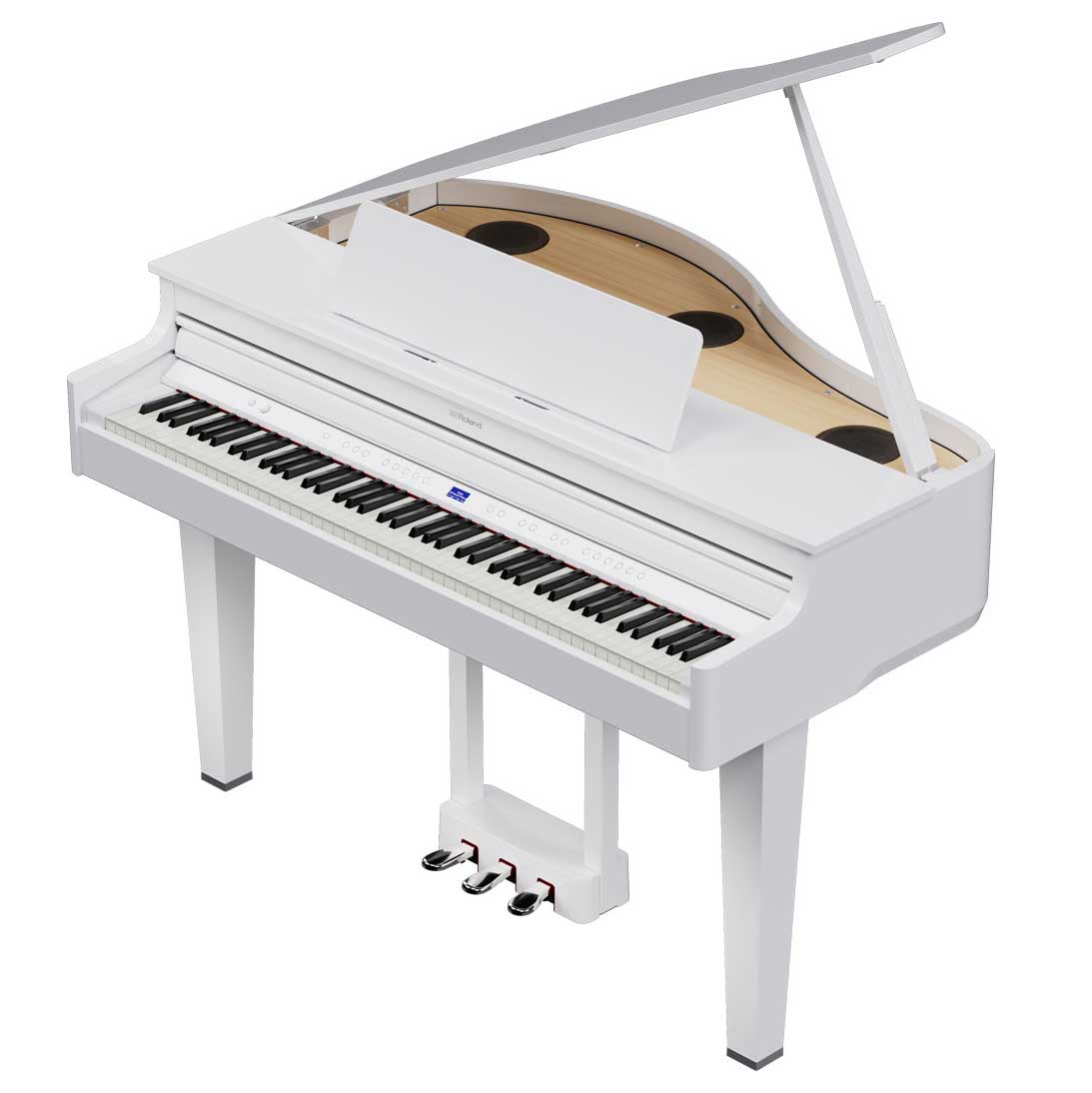 GUITARGUITAR Roland GP-6 PW Digital Grand Piano Polished White