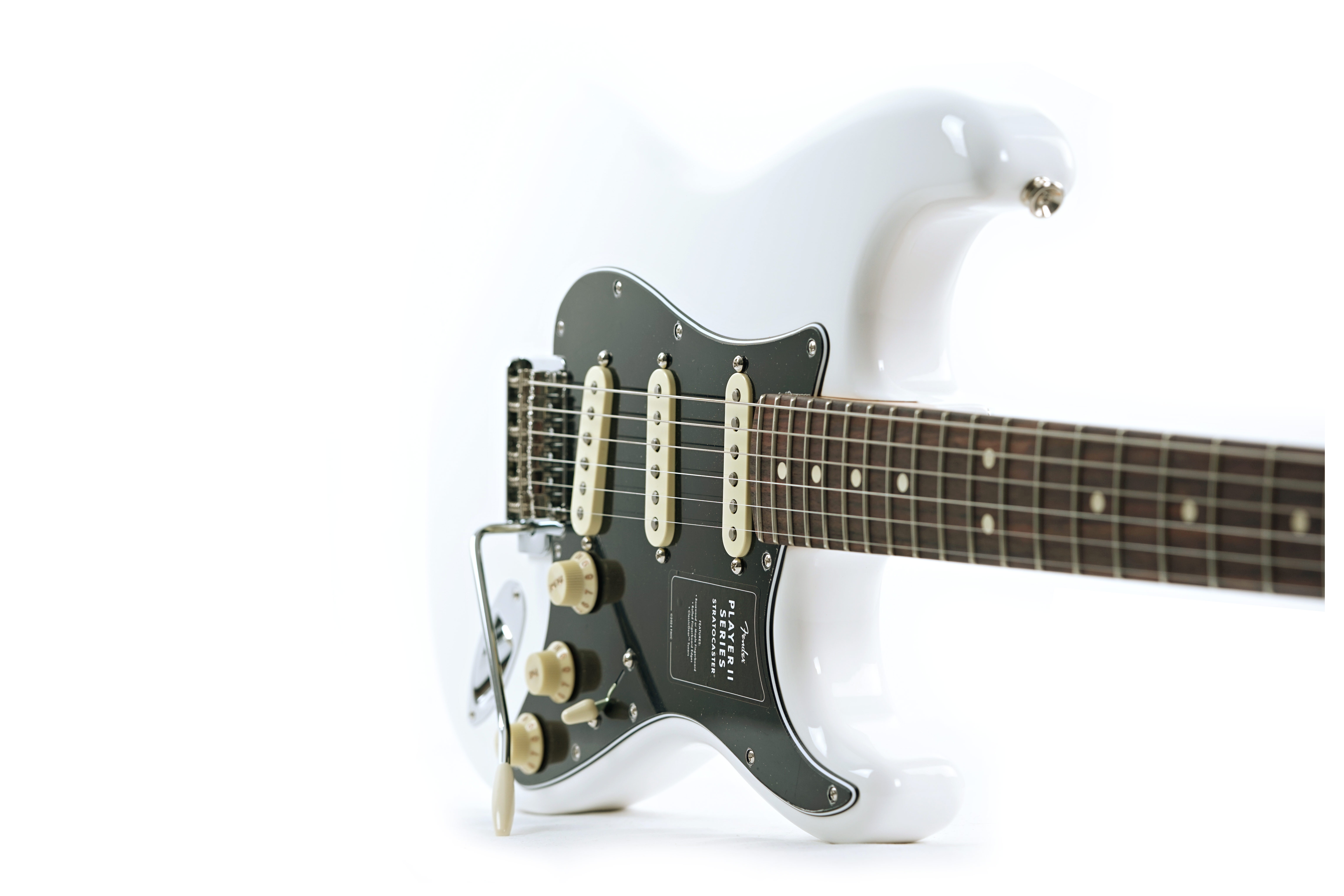 GUITARGUITAR Fender Player II Stratocaster Polar White Rosewood Fingerboard