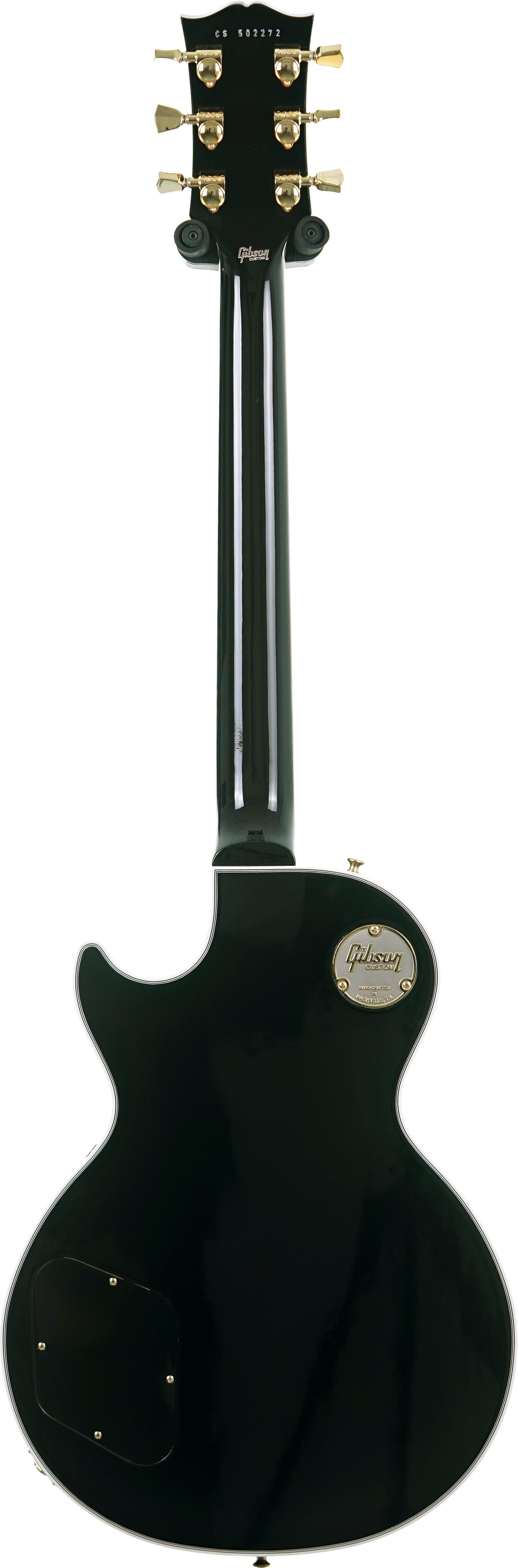 GUITARGUITAR Gibson Custom Shop Dealer Select Les Paul Custom Trans Black #CS502272