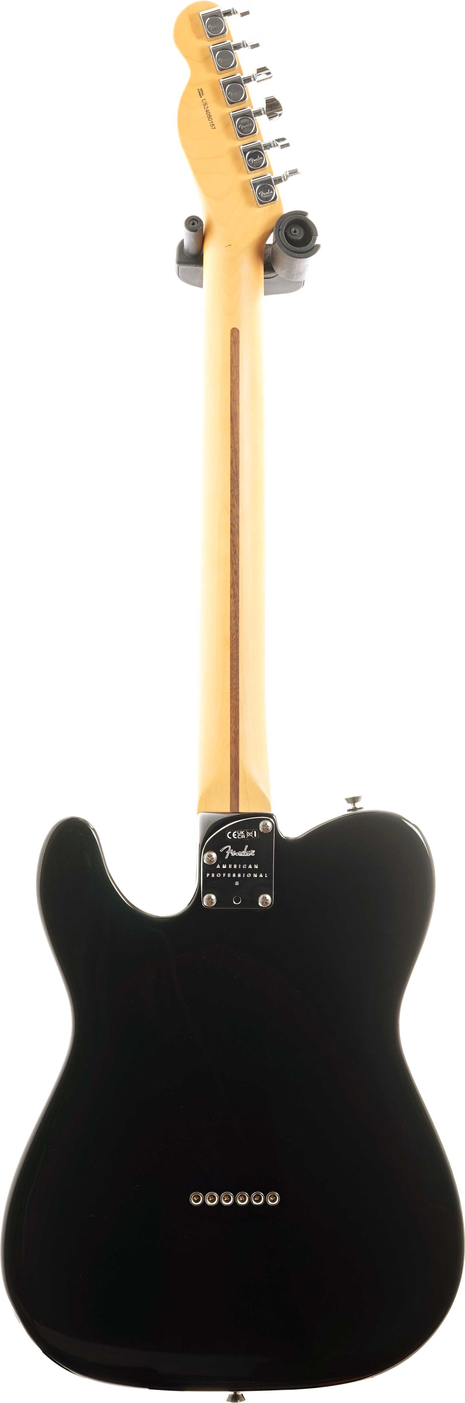 GUITARGUITAR Fender American Professional II Telecaster Black Maple Fingerboard #US24050157