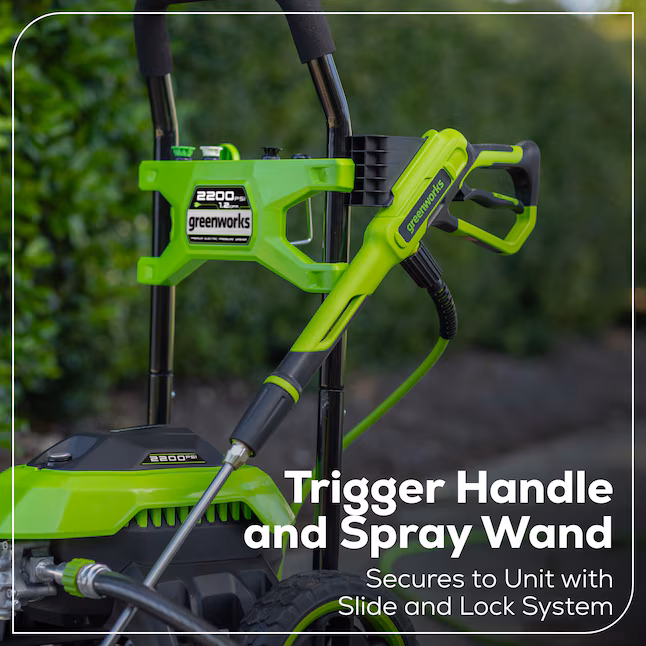 Greenworks 2200-PSI 14 Amp 1.2 GPM Electric Pressure Washer