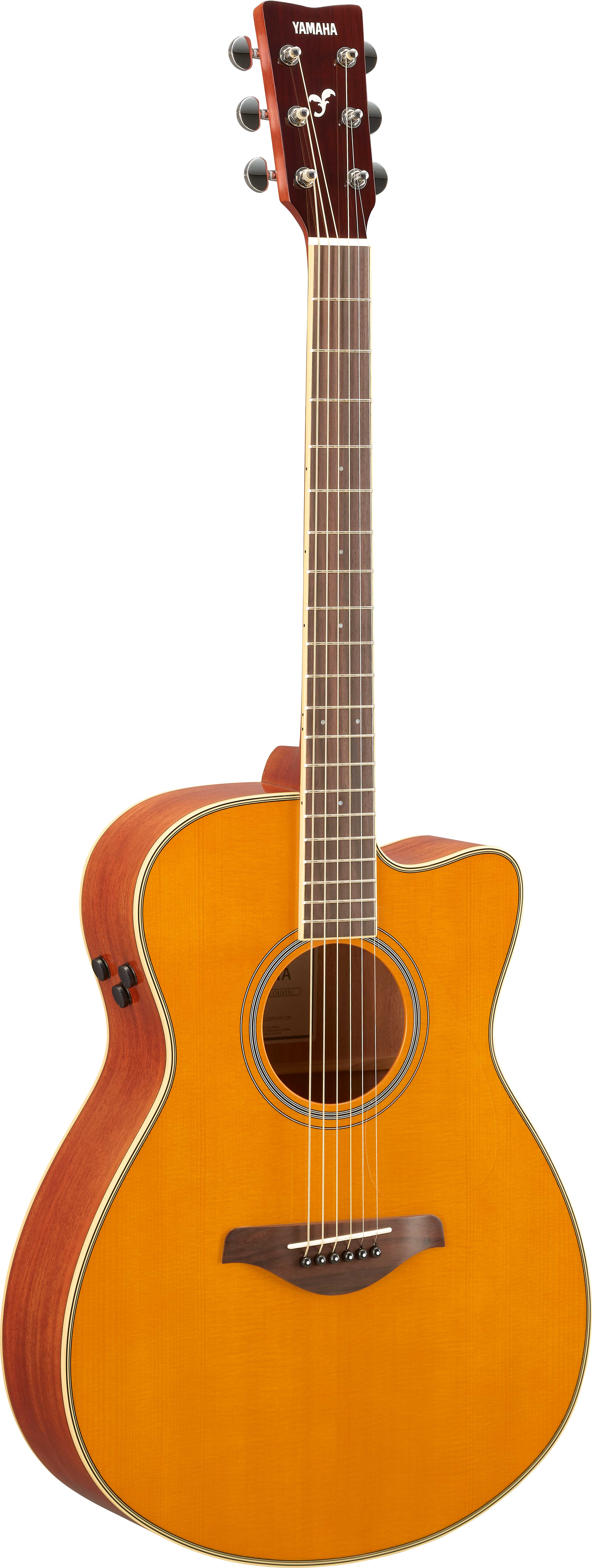 GUITARGUITAR Yamaha FSCTAVT Transacoustic FS Cutaway Vintage Tint