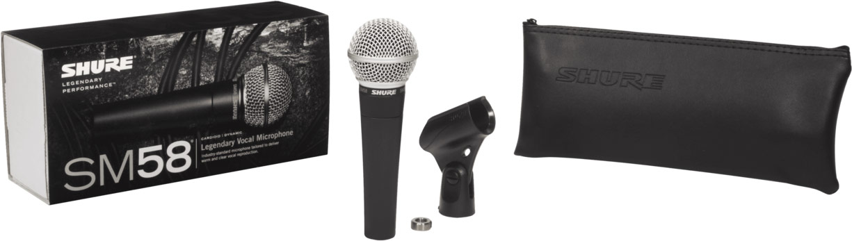 GUITARGUITAR Shure SM58 Microphone