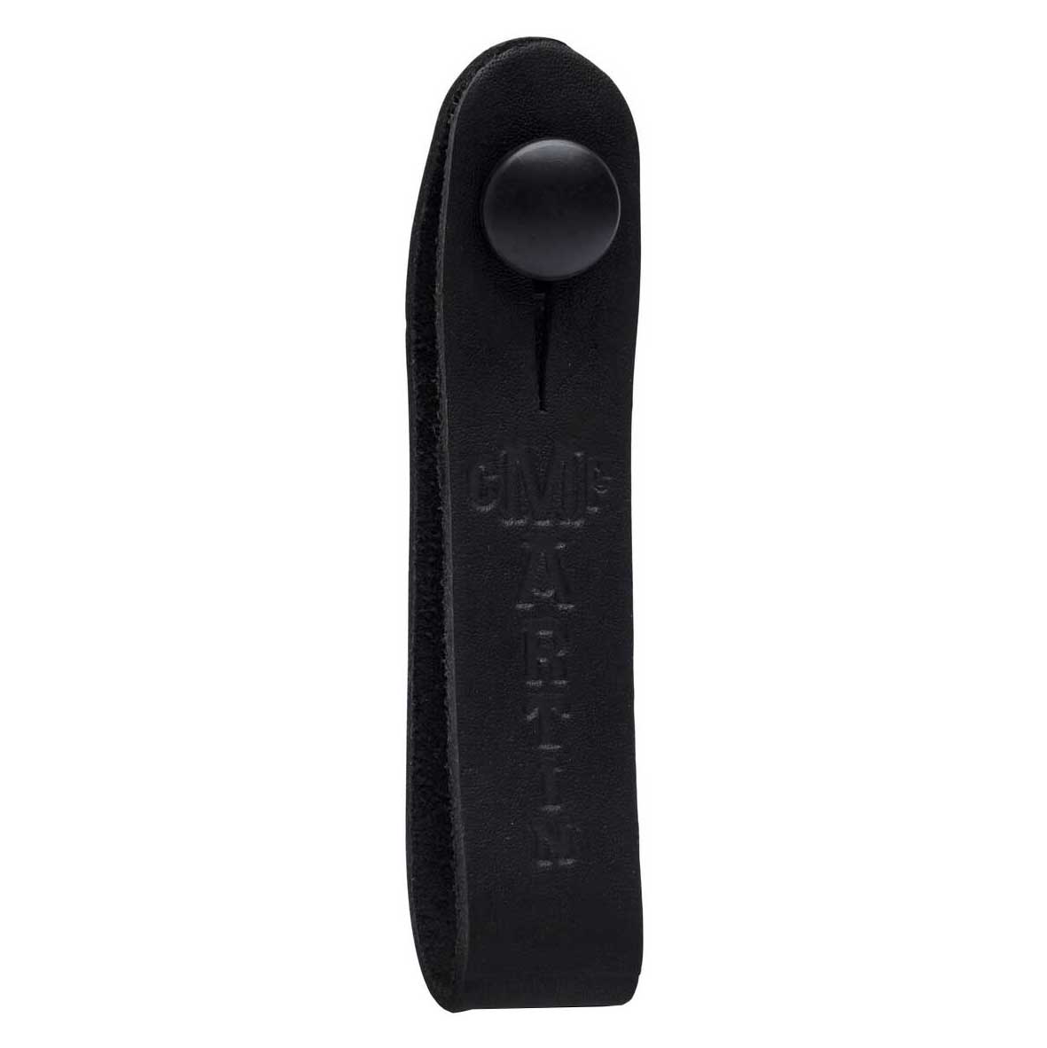 GUITARGUITAR Martin Black Strap Headstock Tie Leather