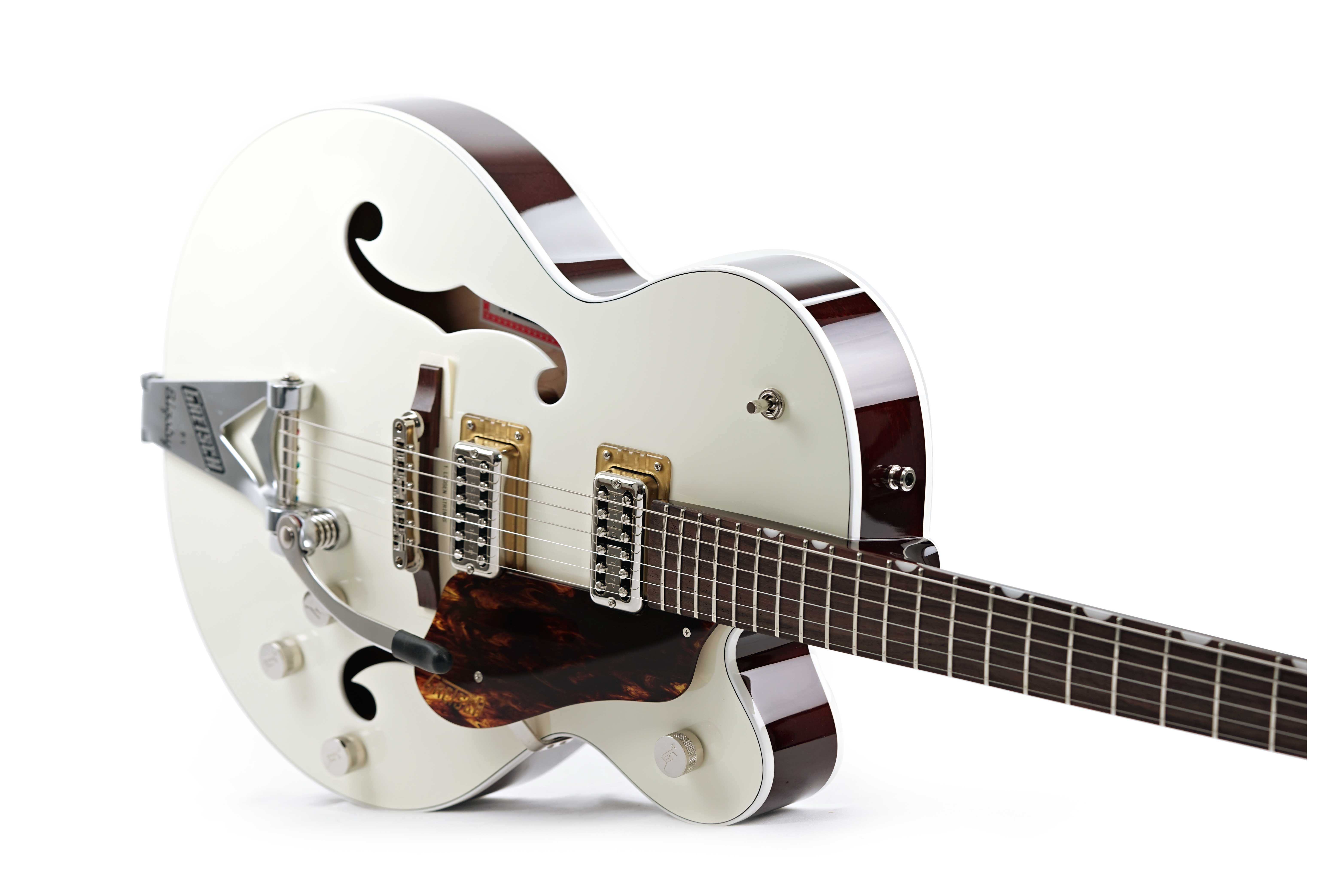GUITARGUITAR Gretsch G6118T Players Edition Anniversary Two Tone Vintage White/Walnut Satin (Nearly New) #JT23114264