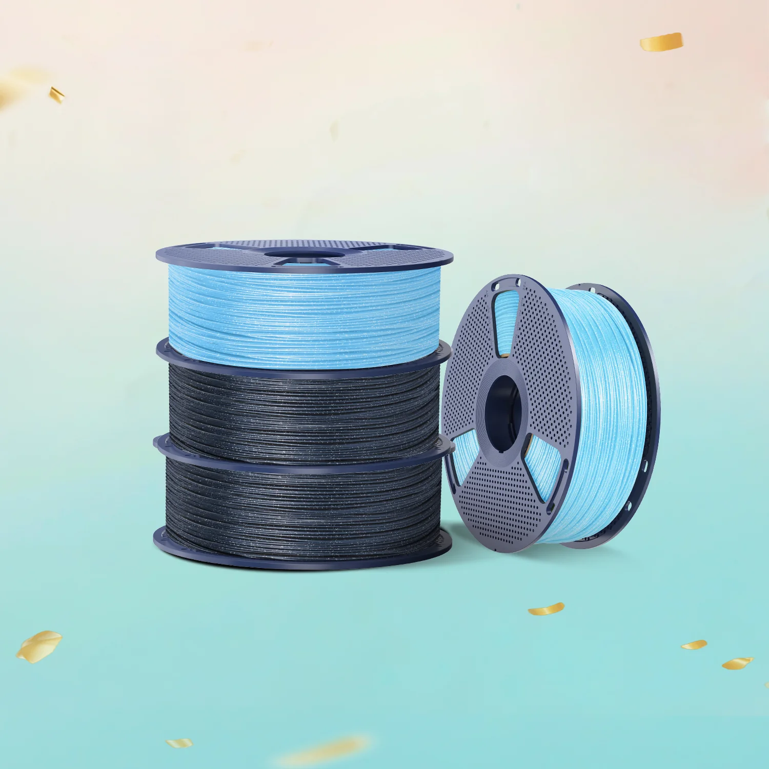 [MOQ: 3KG] Twinkling 3D Printer PLA Filament 1KG