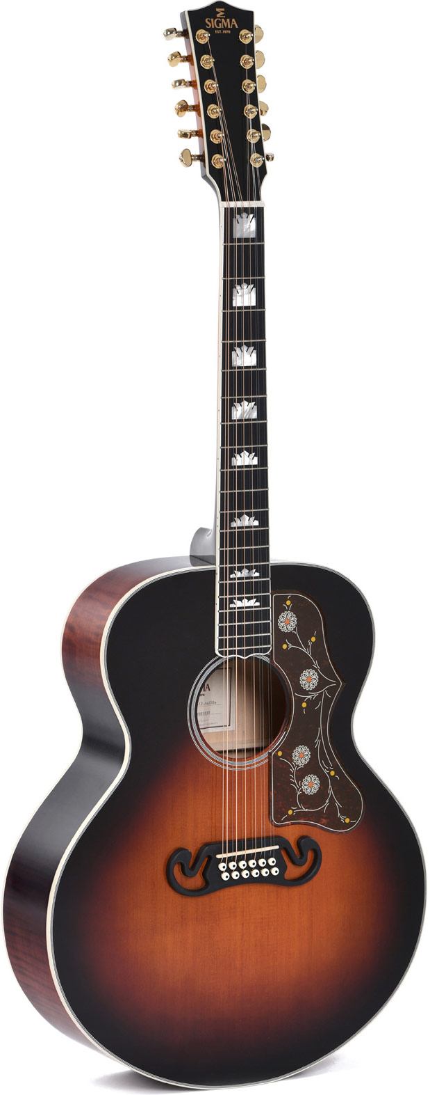 GUITARGUITAR Sigma GJA12-SG200 Jumbo 12 String Vintage Sunburst