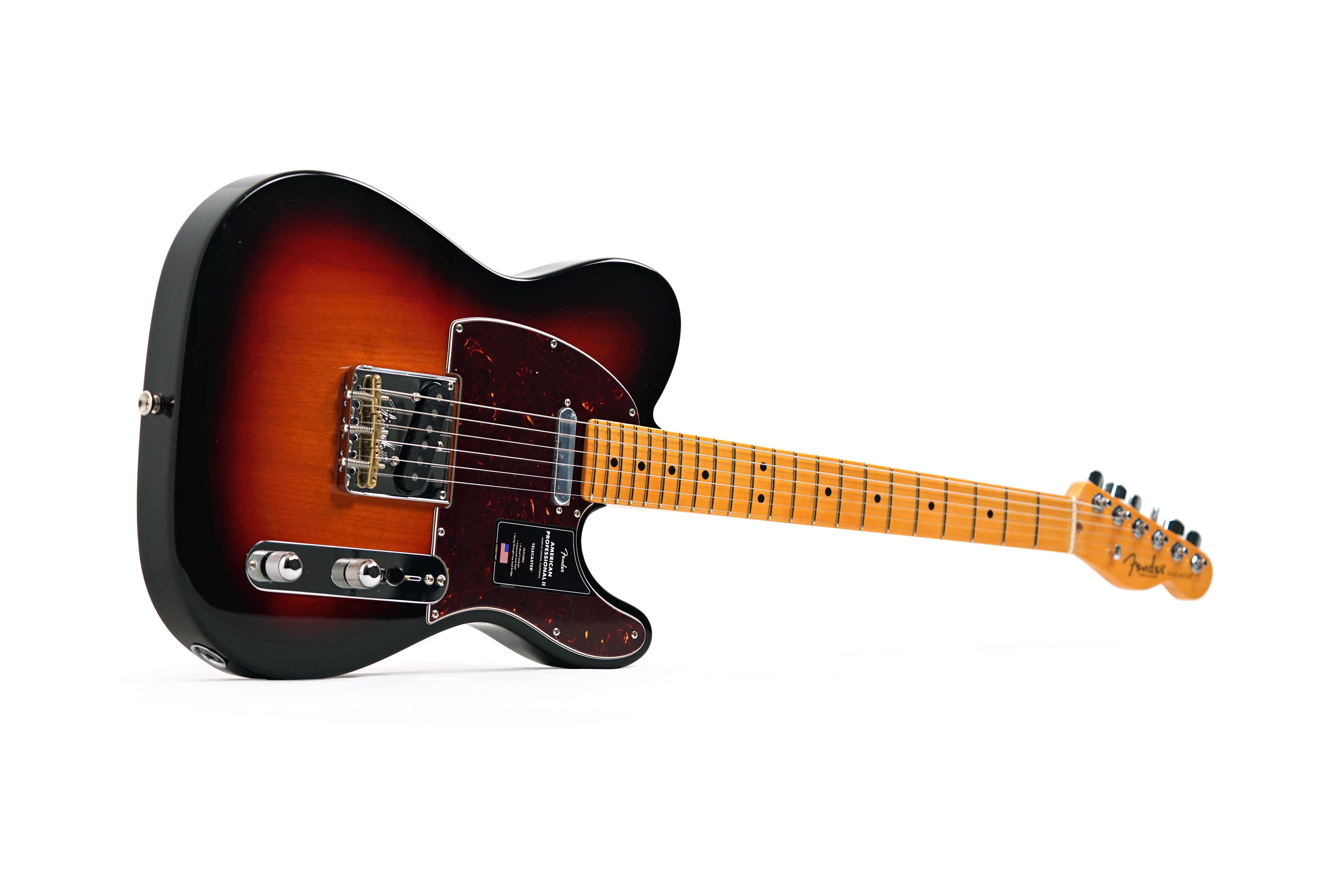 GUITARGUITAR Fender American Professional II Telecaster 3 Tone Sunburst Maple Fingerboard #US24038702