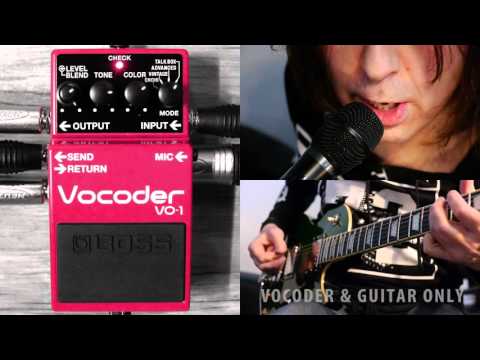 GUITARGUITAR BOSS VO-1 Compact Vocoder