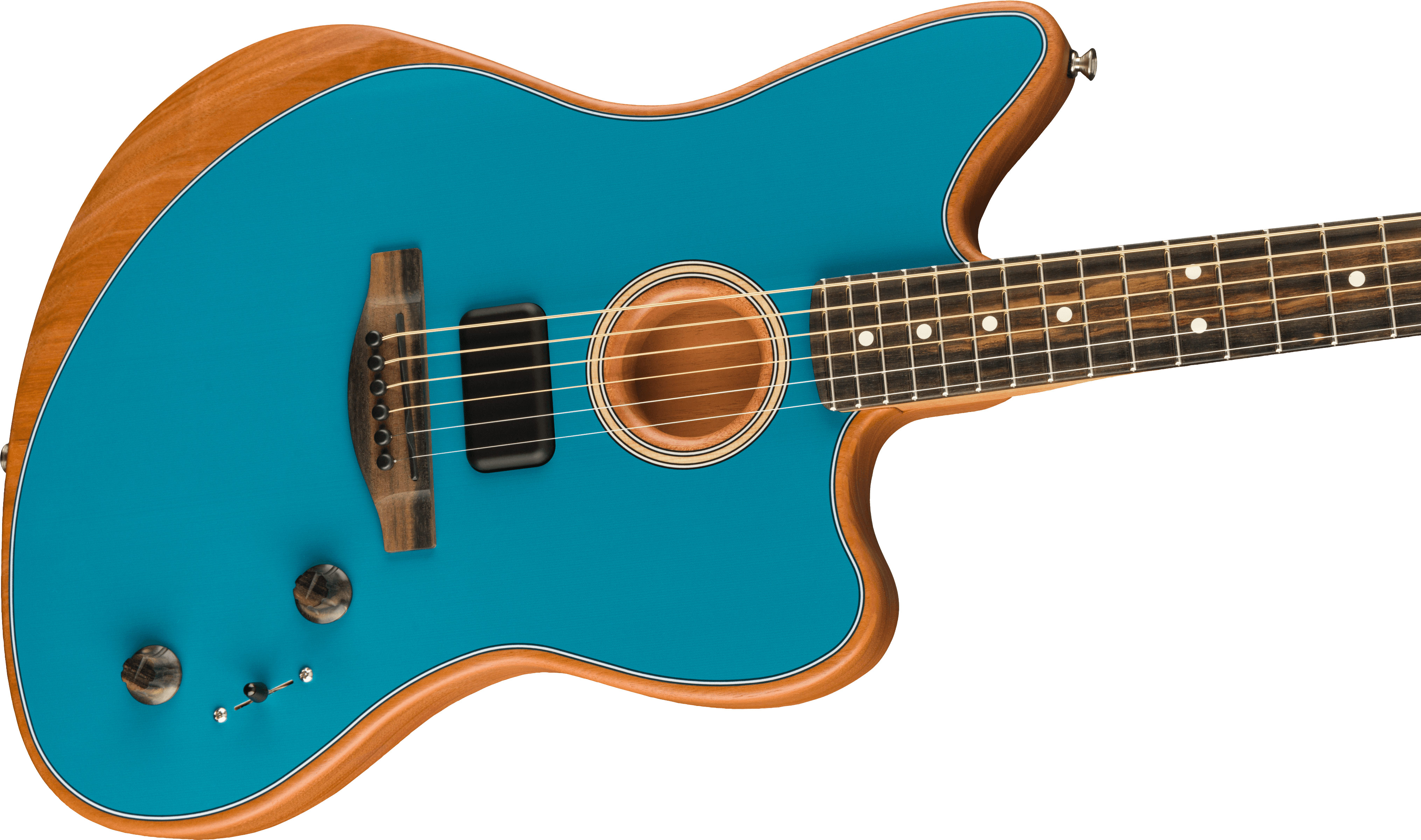 GUITARGUITAR Fender Acoustasonic Jazzmaster Ocean Turquoise