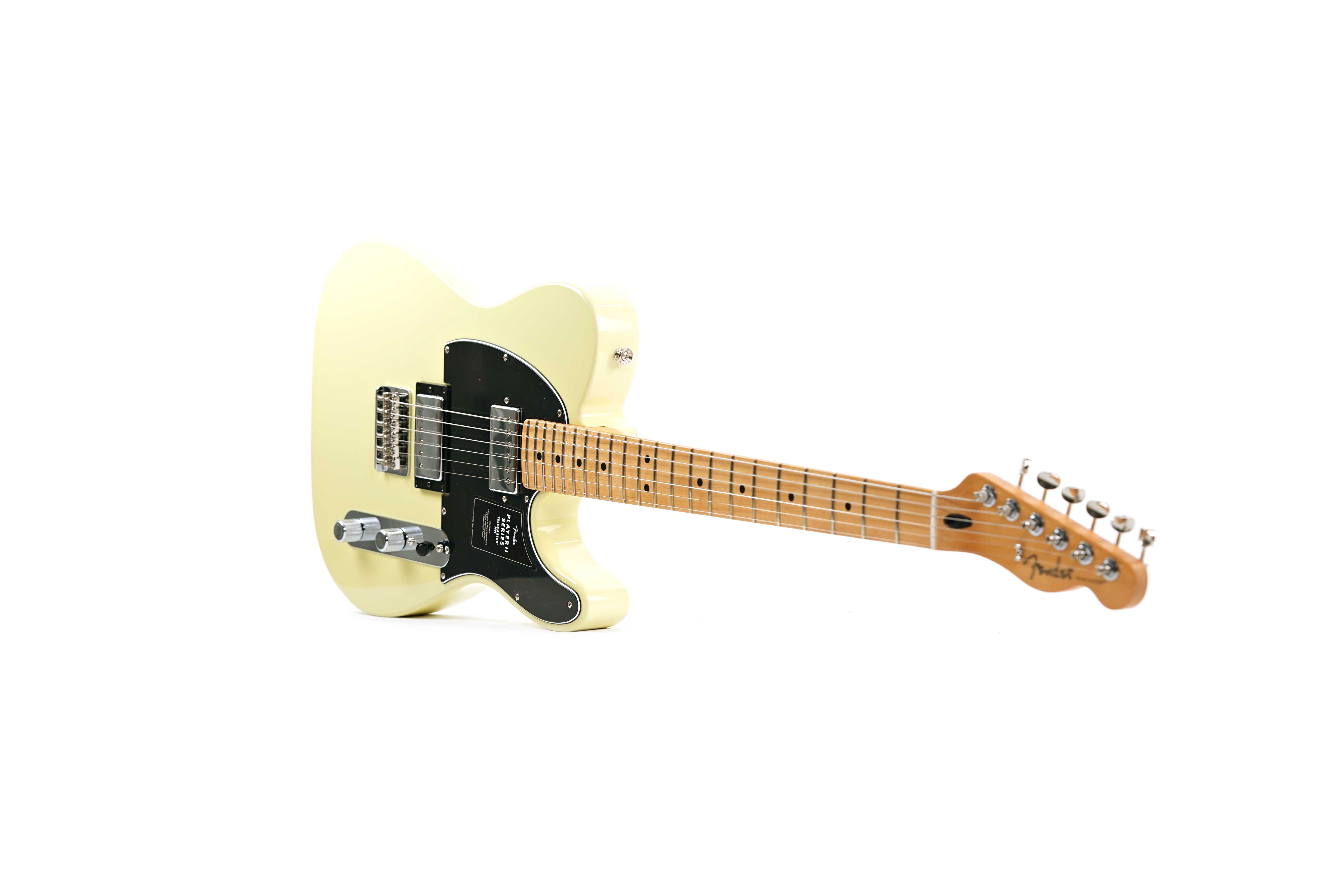 GUITARGUITAR Fender Player II Telecaster HH Hialeah Yellow Maple Fingerboard