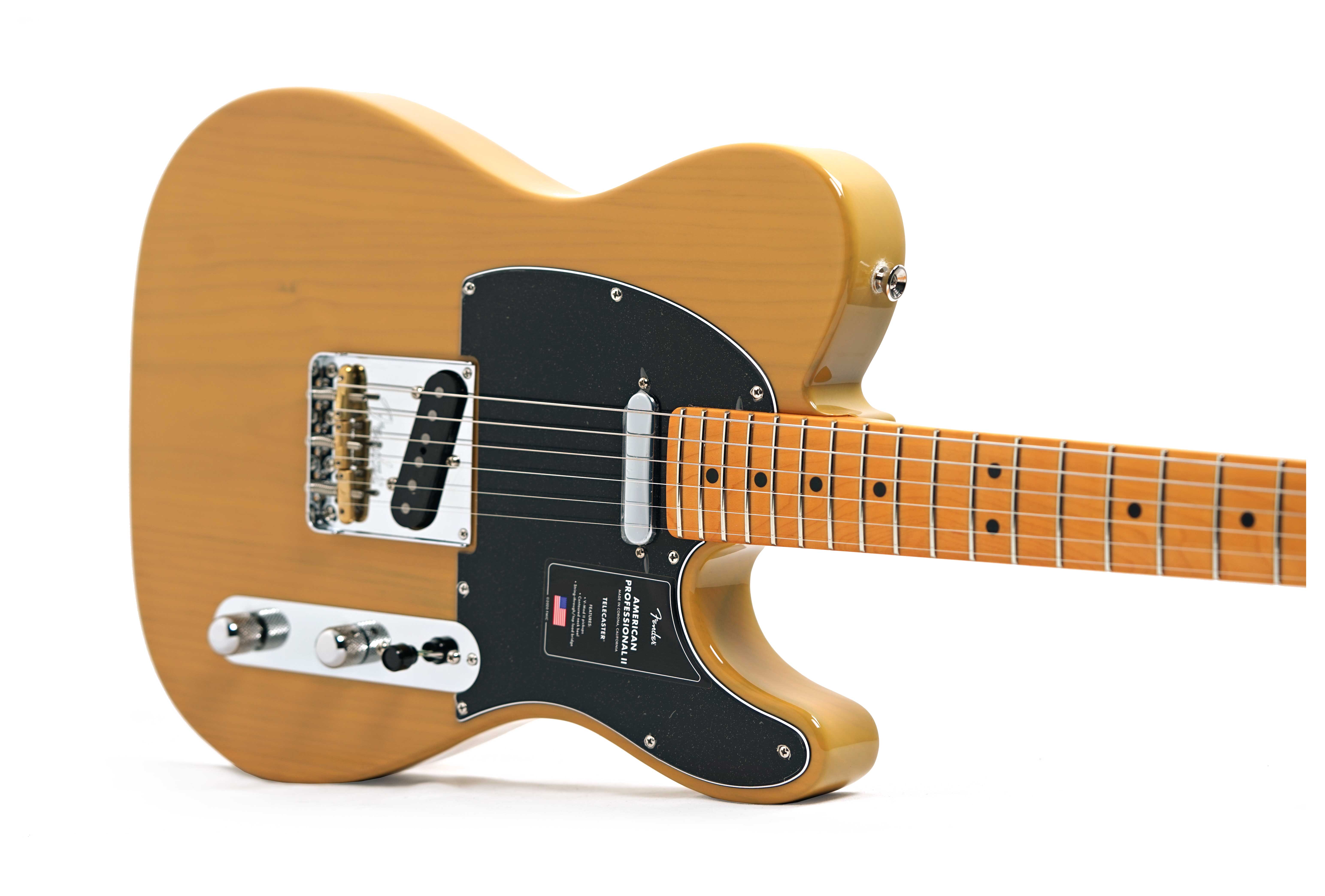GUITARGUITAR Fender American Professional II Telecaster Butterscotch Blonde Maple Fingerboard #US25101073
