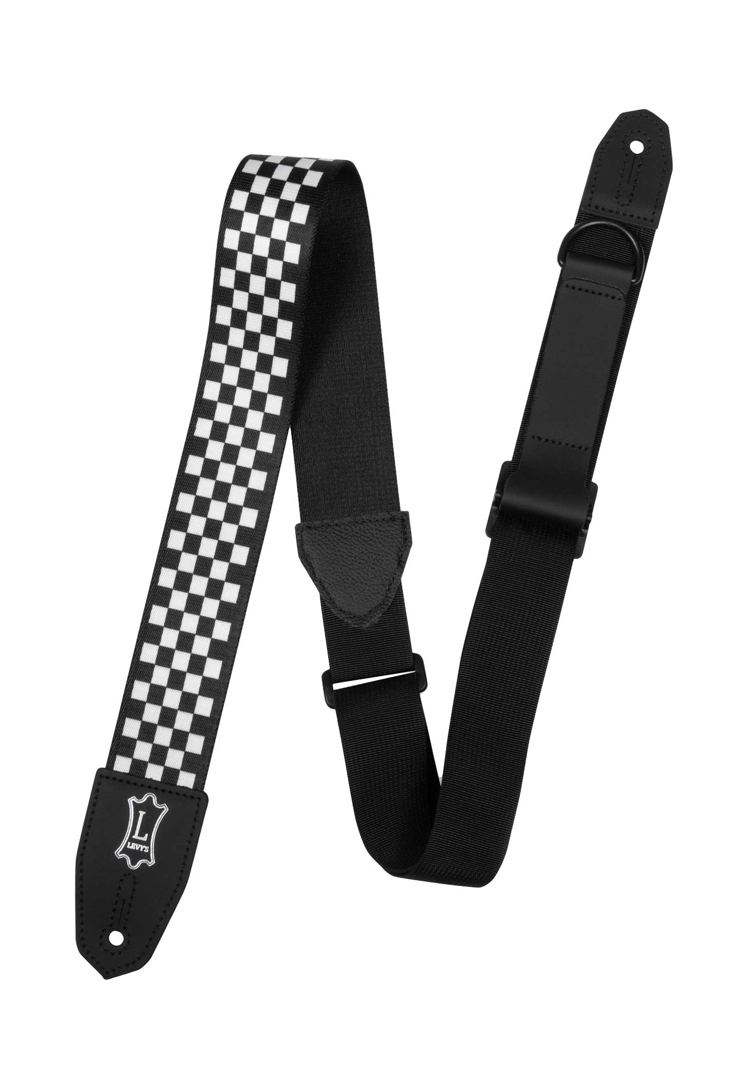 GUITARGUITAR Levy's Right Height Black and White Check