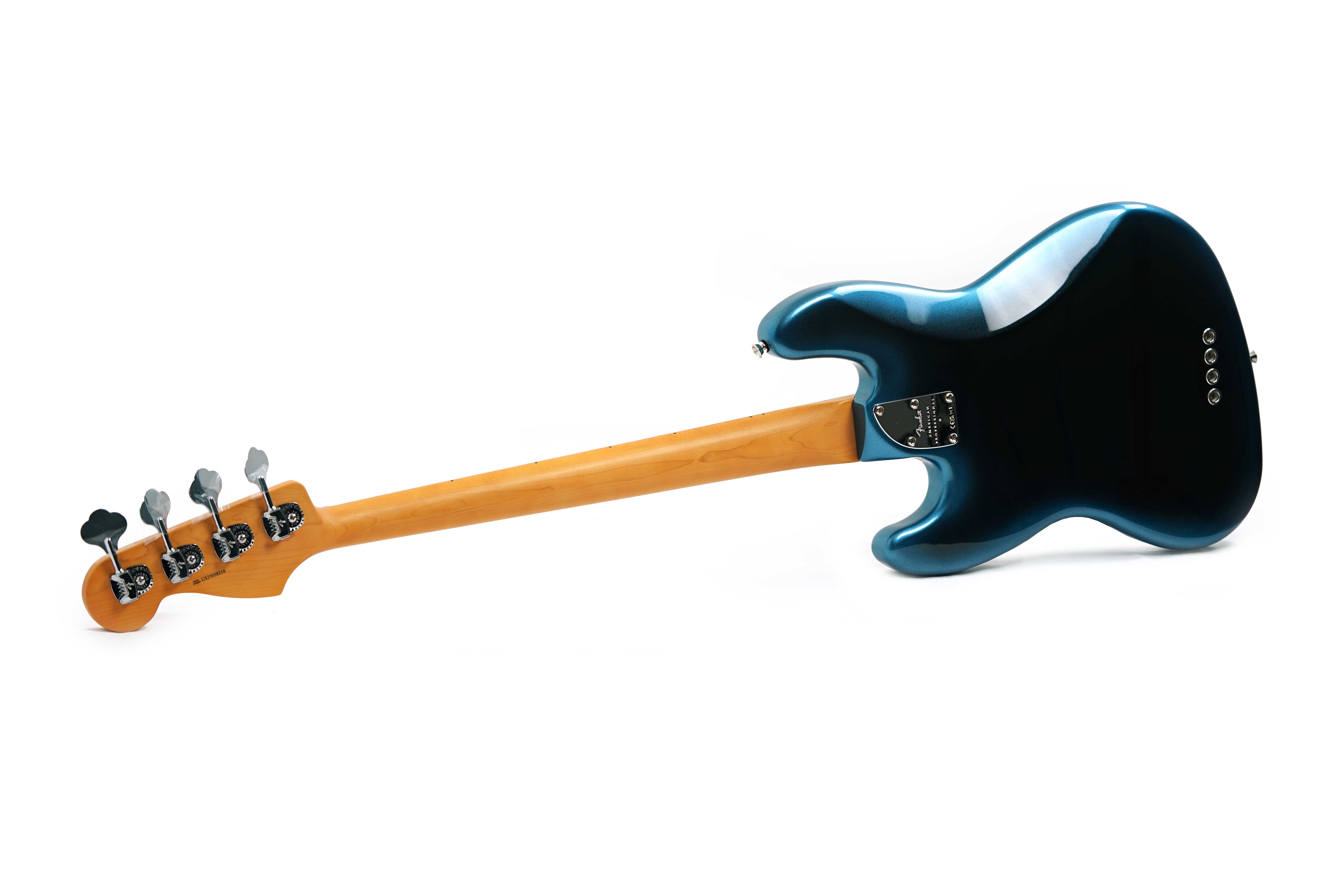GUITARGUITAR Fender American Professional II Jazz Bass Dark Night Maple Fingerboard #US25038318