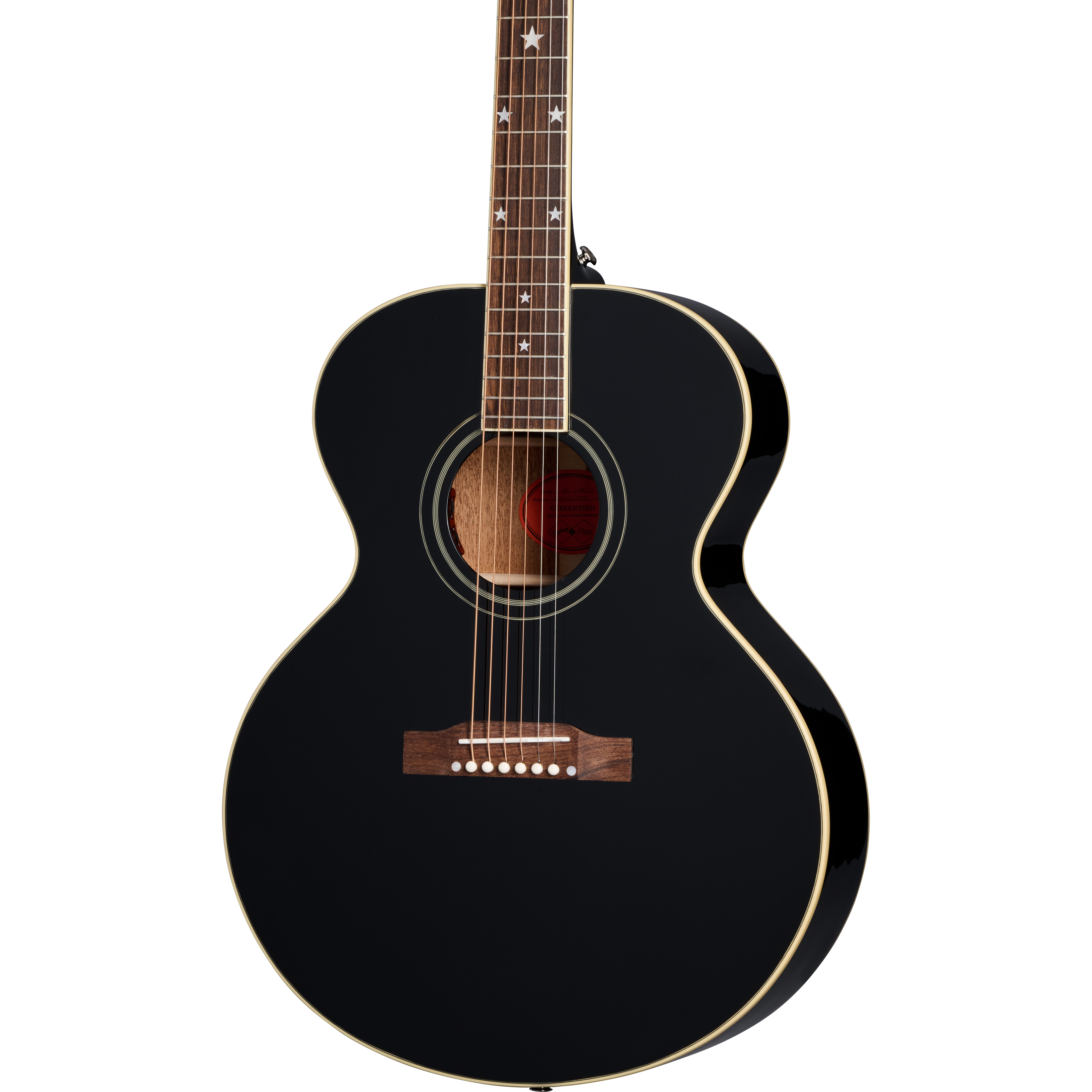GUITARGUITAR Epiphone Inspired by Gibson J-180 LS Ebony