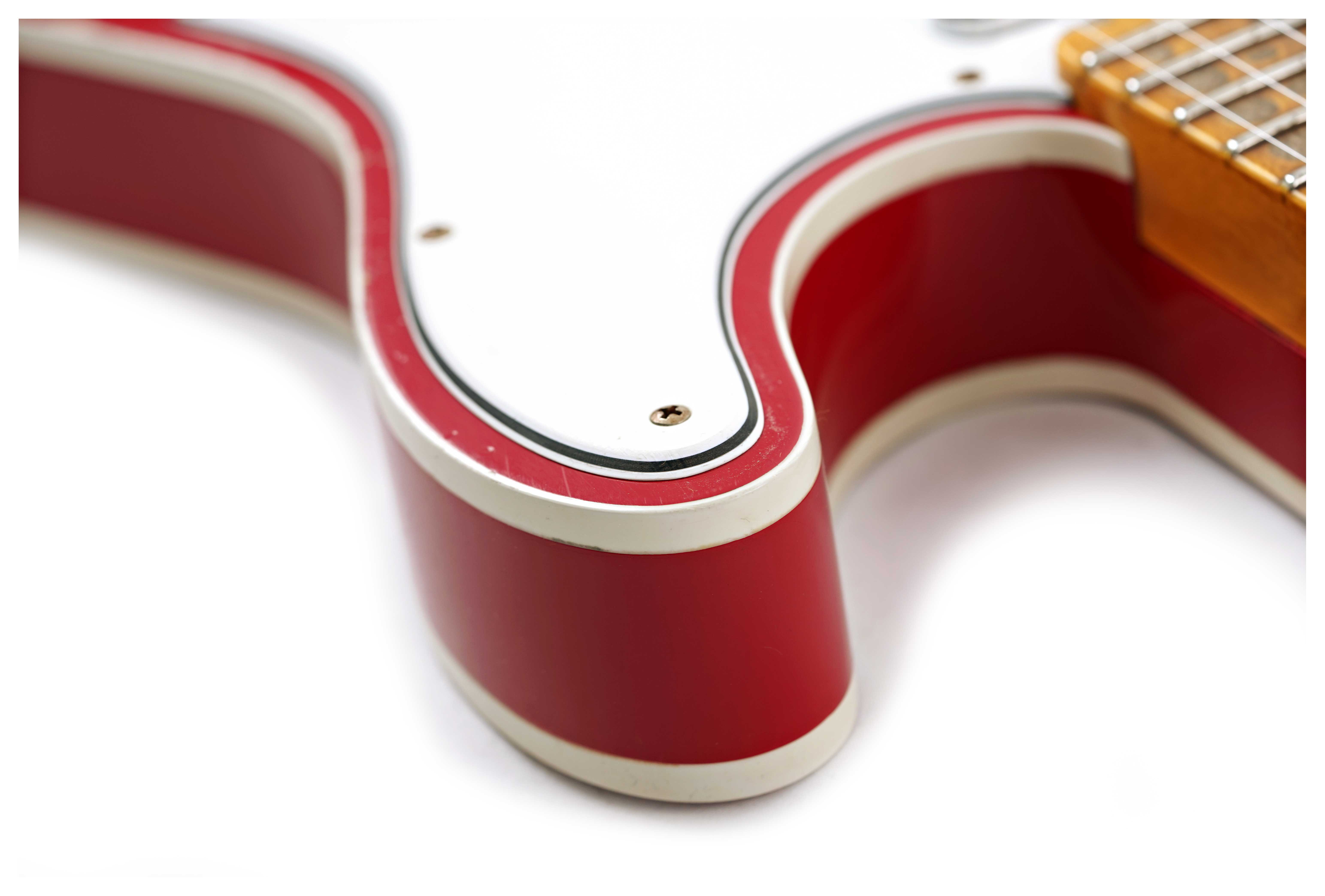GUITARGUITAR Fender Custom Shop 1965 Telecaster Custom Heavy Relic Dakota Red Maple Fingerboard