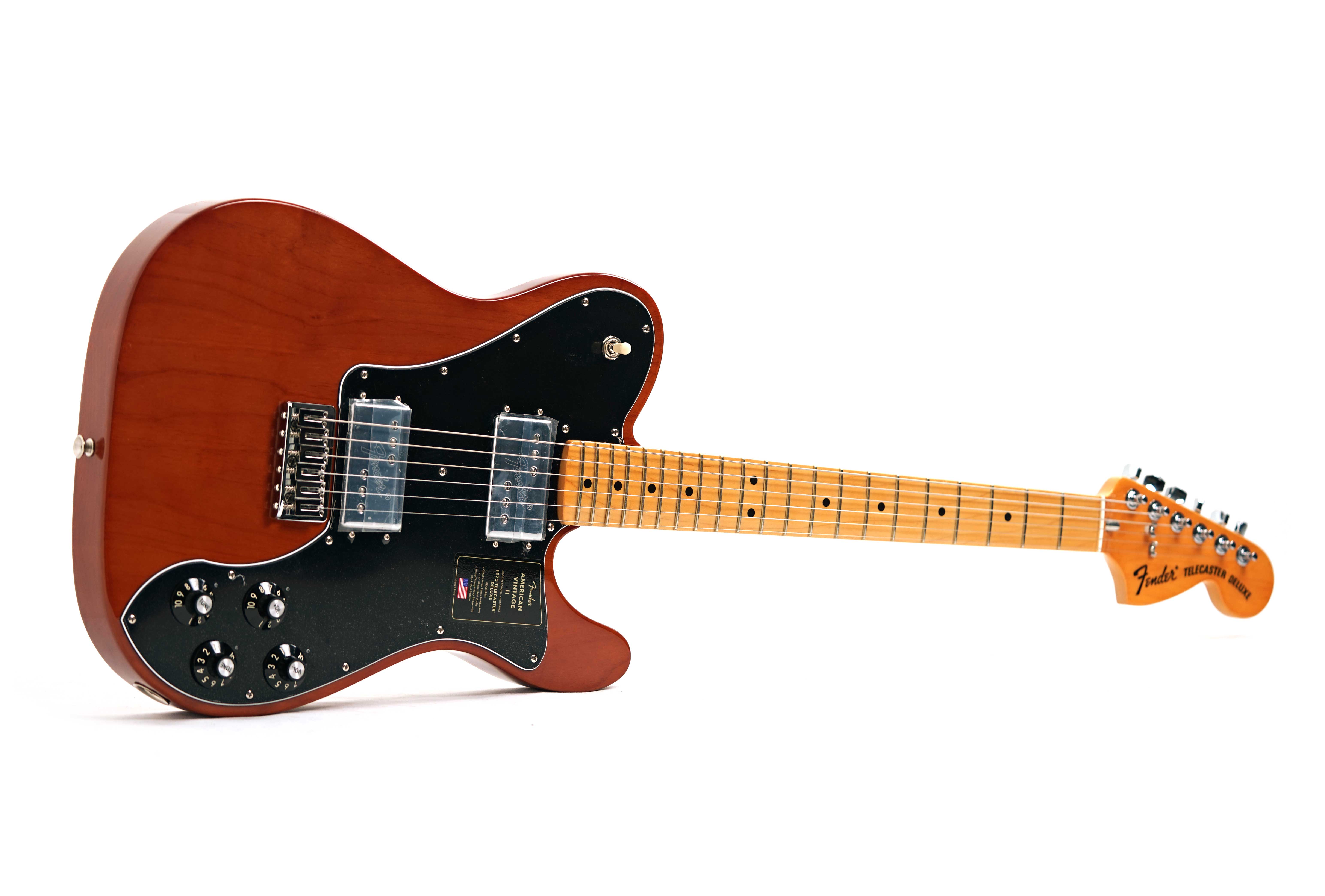 GUITARGUITAR Fender American Vintage II 75 Telecaster Deluxe Maple Fingerboard Mocha #V14636
