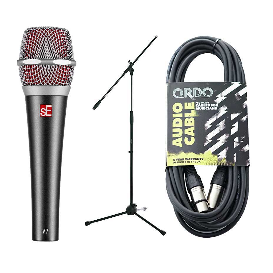 GUITARGUITAR SE Electronics V7 Dynamic Mic Bundle