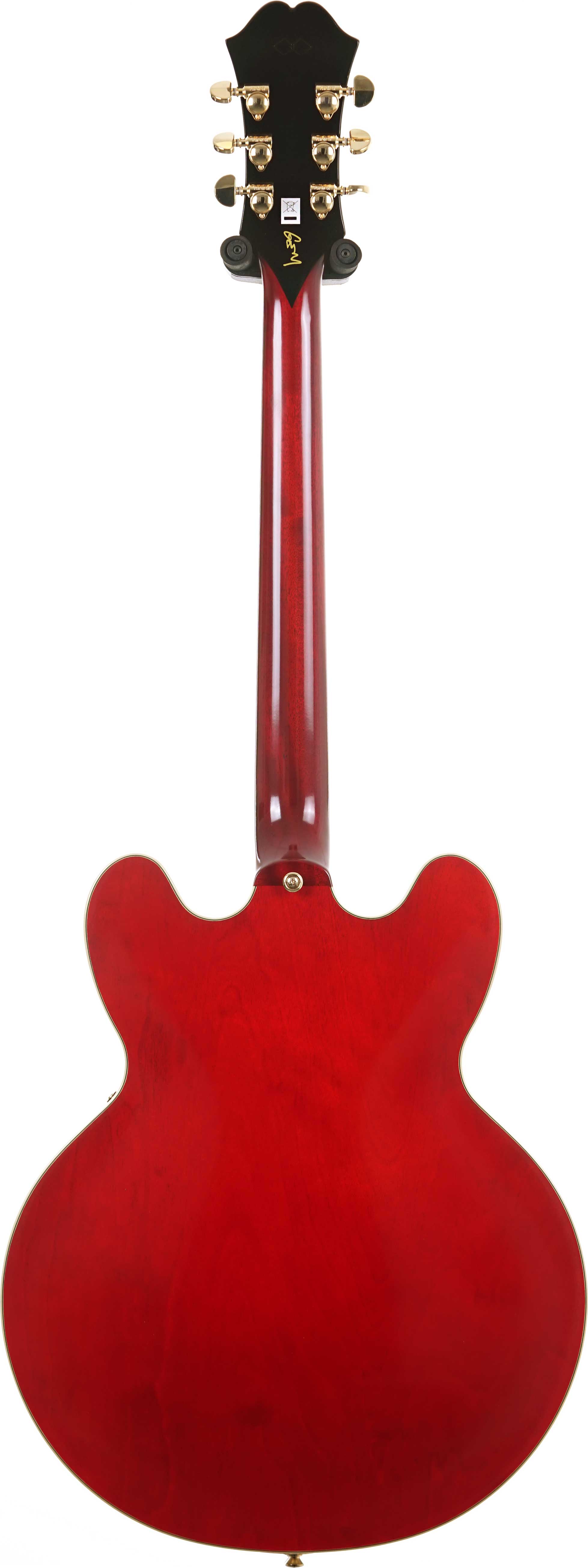 GUITARGUITAR Epiphone Masterbilt Gem Archer Sheraton Cherry Red