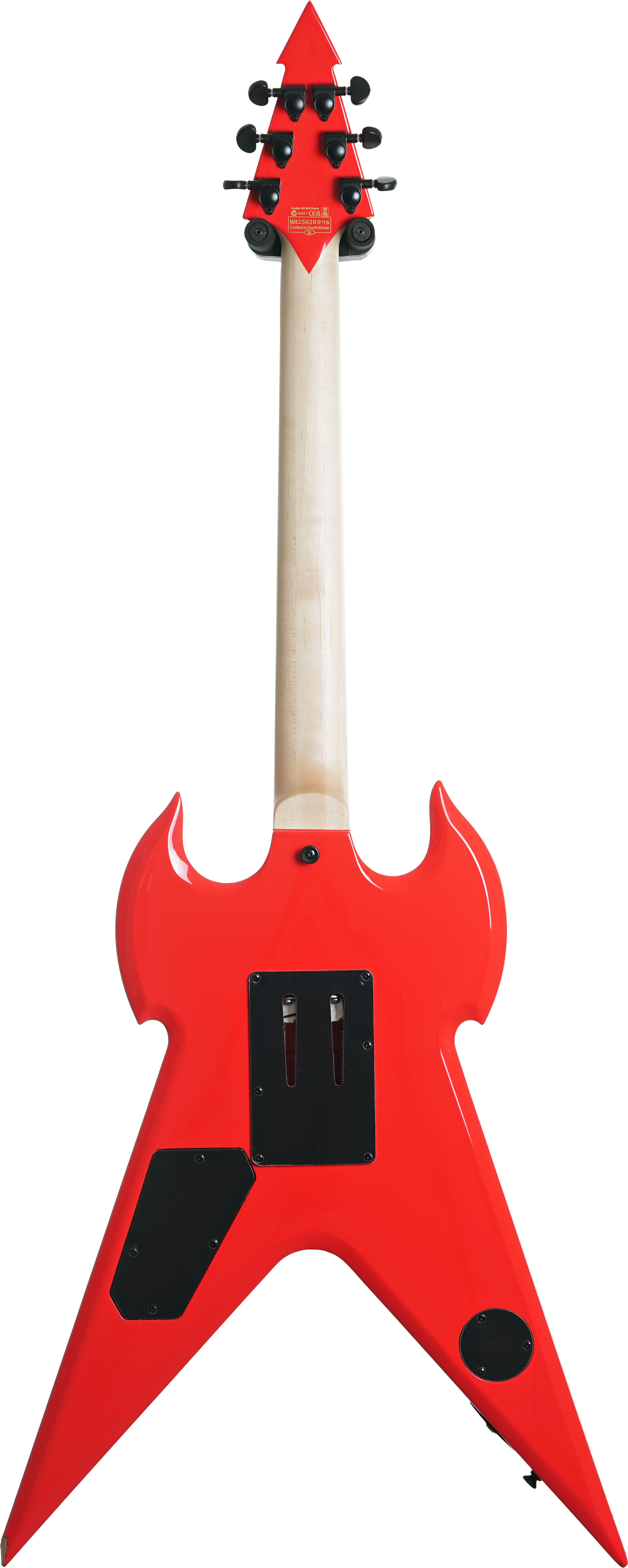 GUITARGUITAR Wylde Audio Warhammer FR Norse Dragon Pinstripe Red (Ex-Demo) #WA25020096